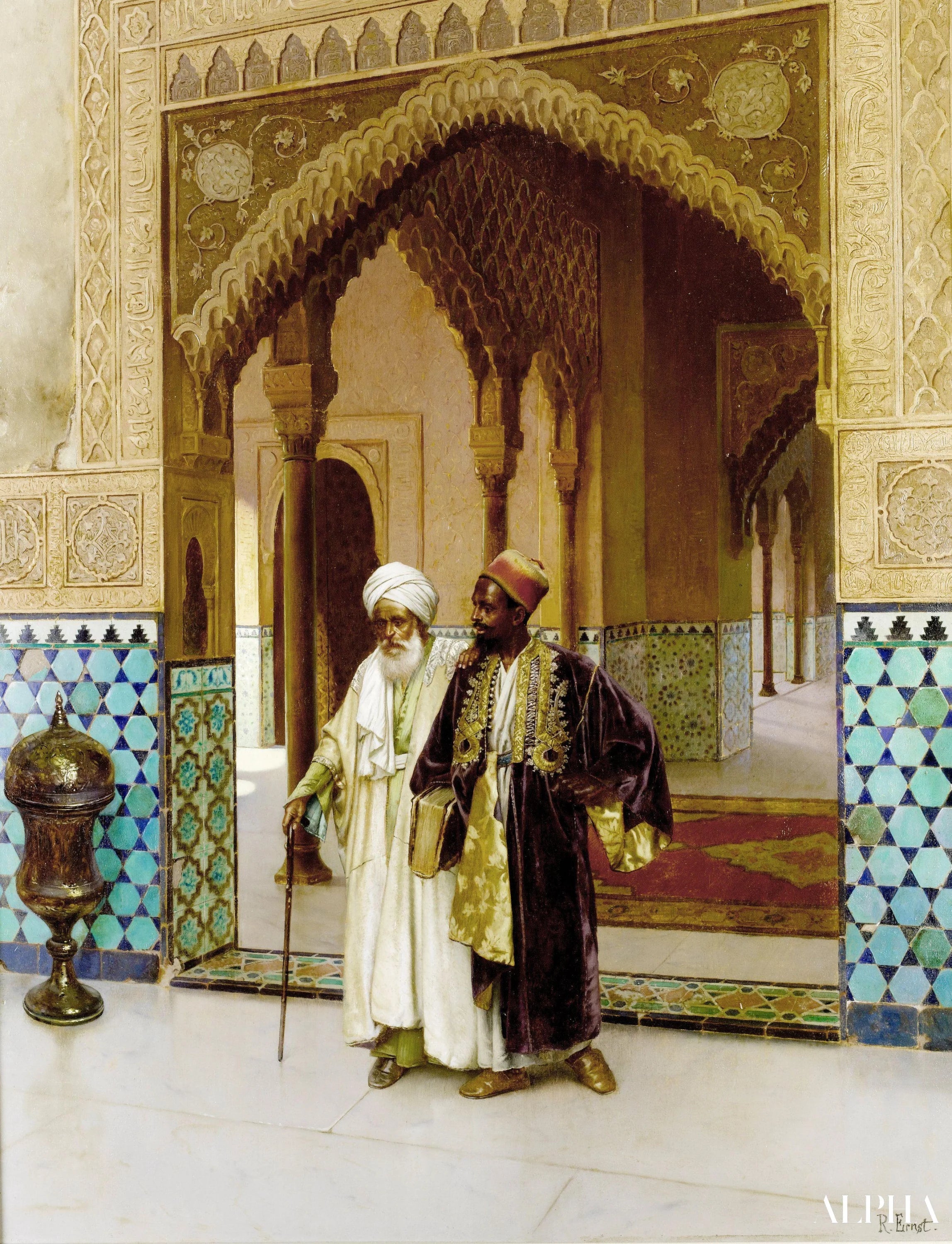 20 Berømte Malerier af Rudolf Ernst