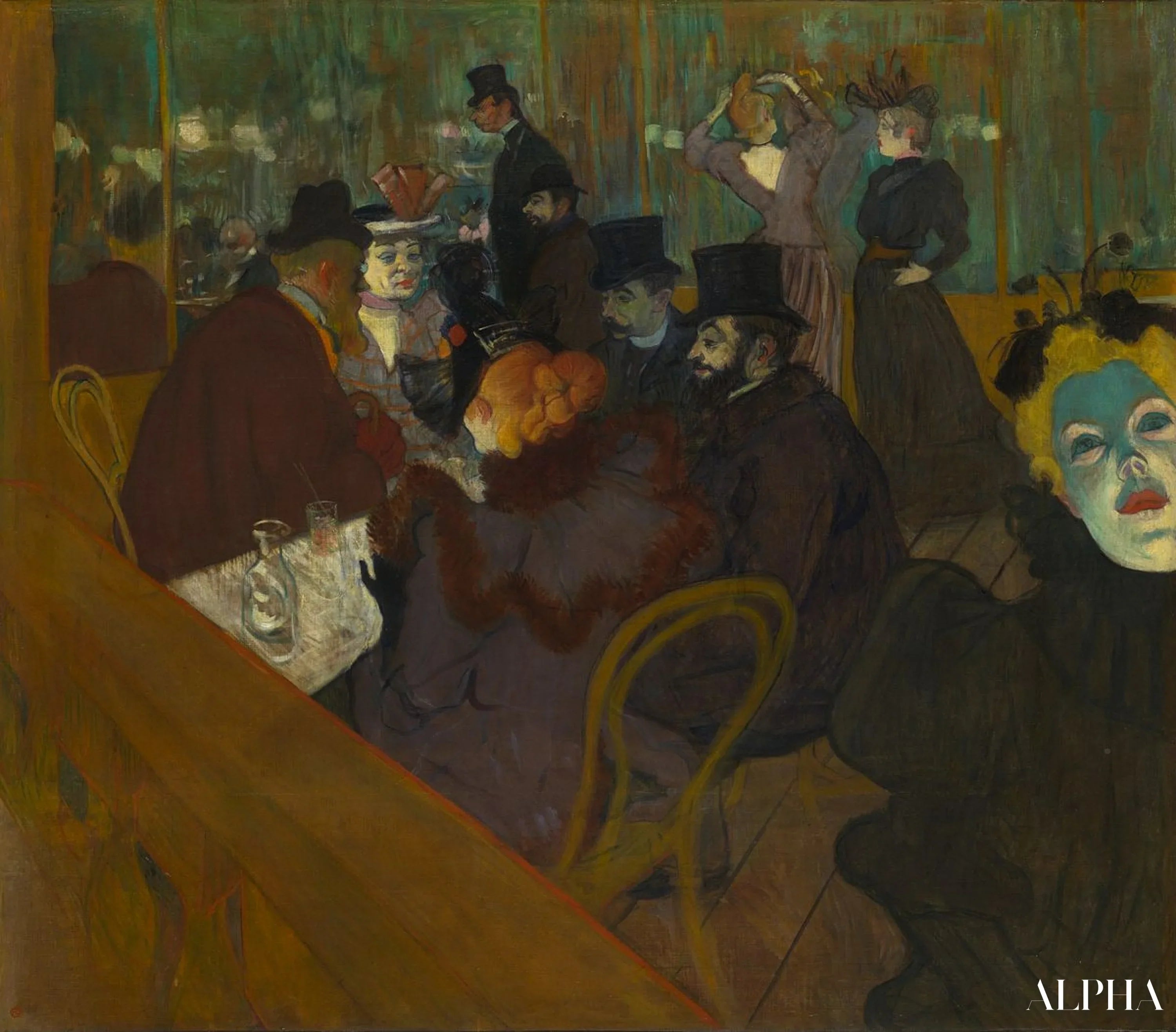 150 Berømte Malerier af Henri de Toulouse-Lautrec