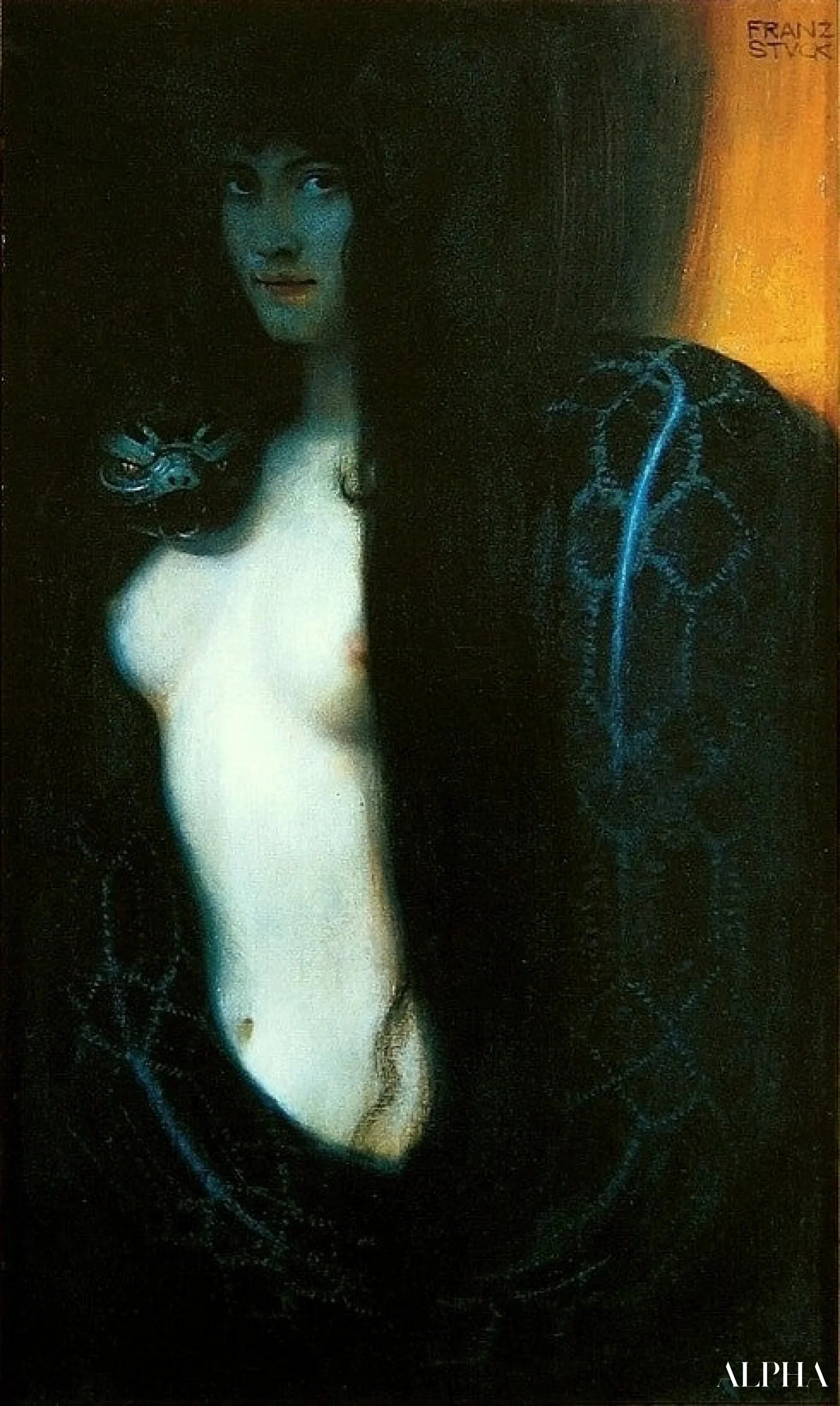 100 Berømte Malerier af Franz von Stuck
