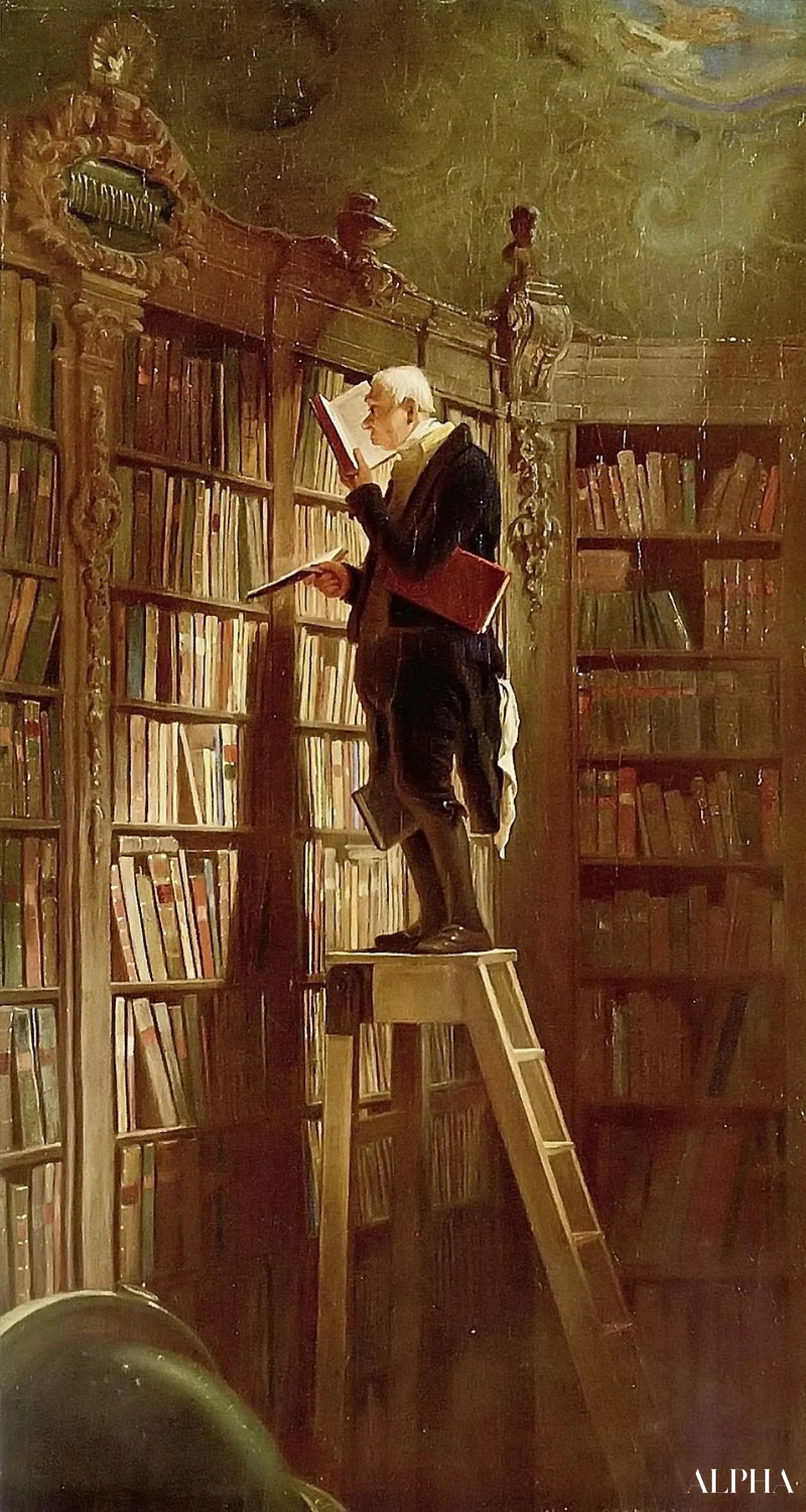100 Berømte Malerier af Carl Spitzweg