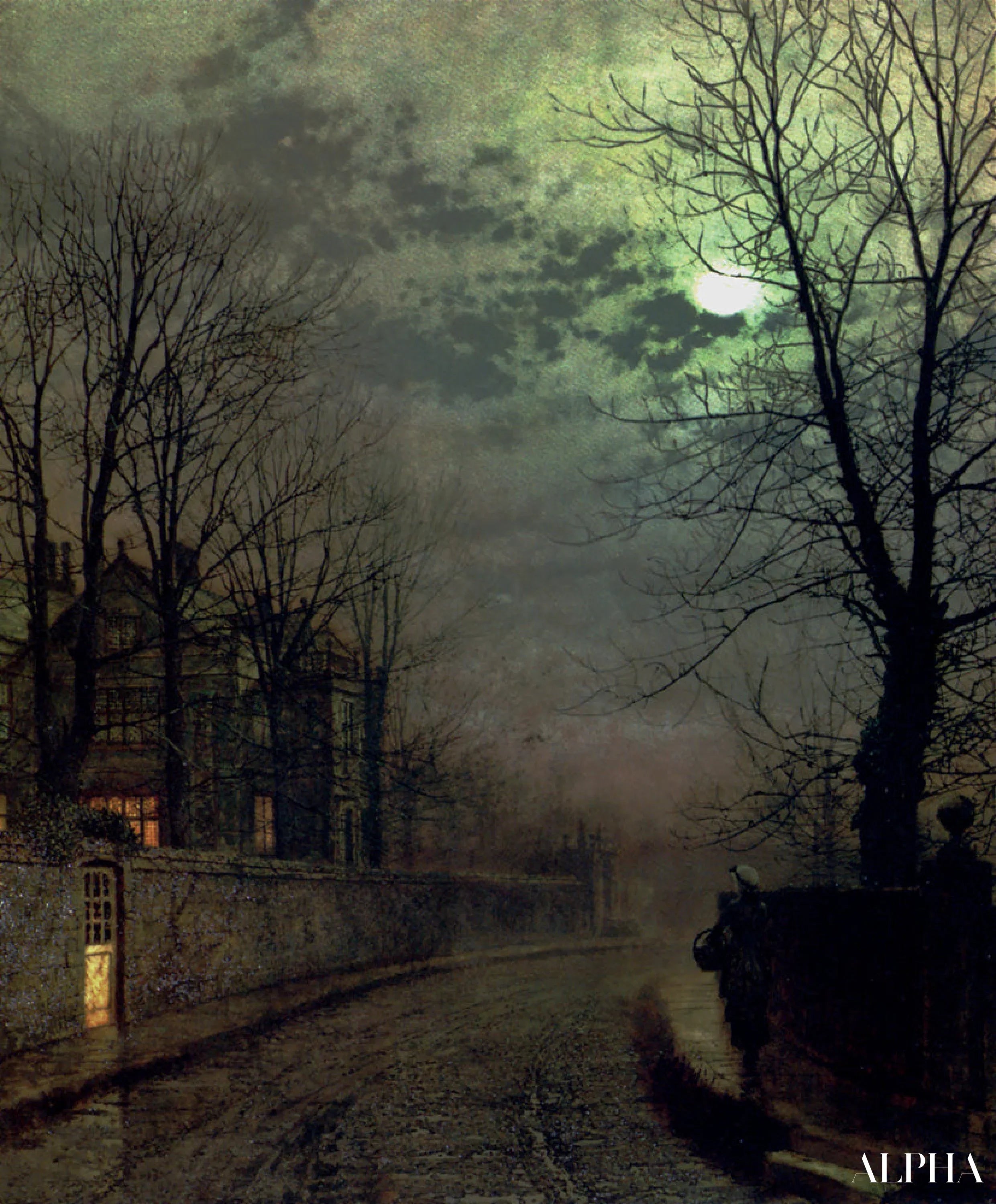 20 Berømte Malerier af John Atkinson Grimshaw