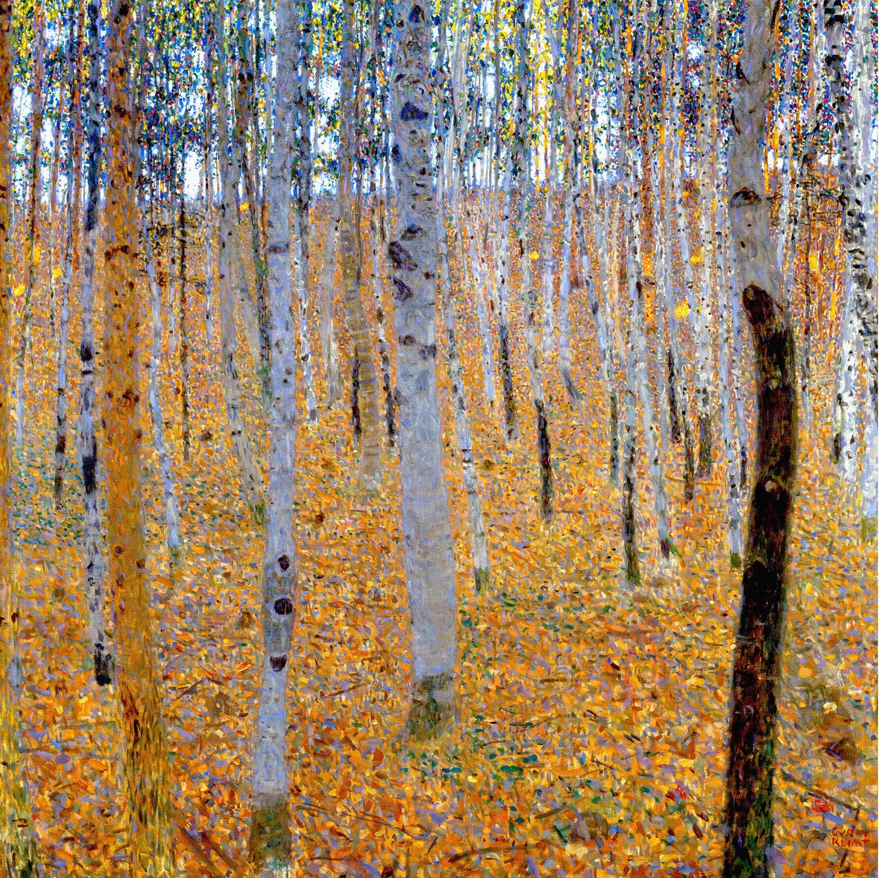 Birkeskov - Gustav Klimt