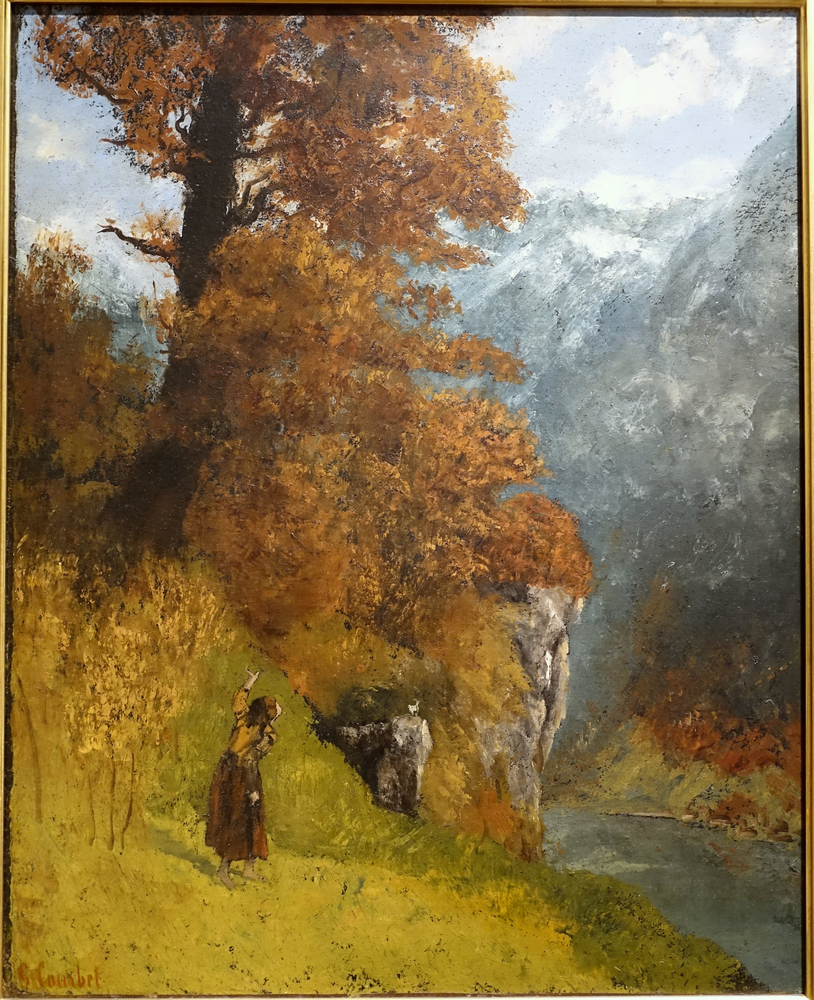 L'Automne - Gustave Courbet