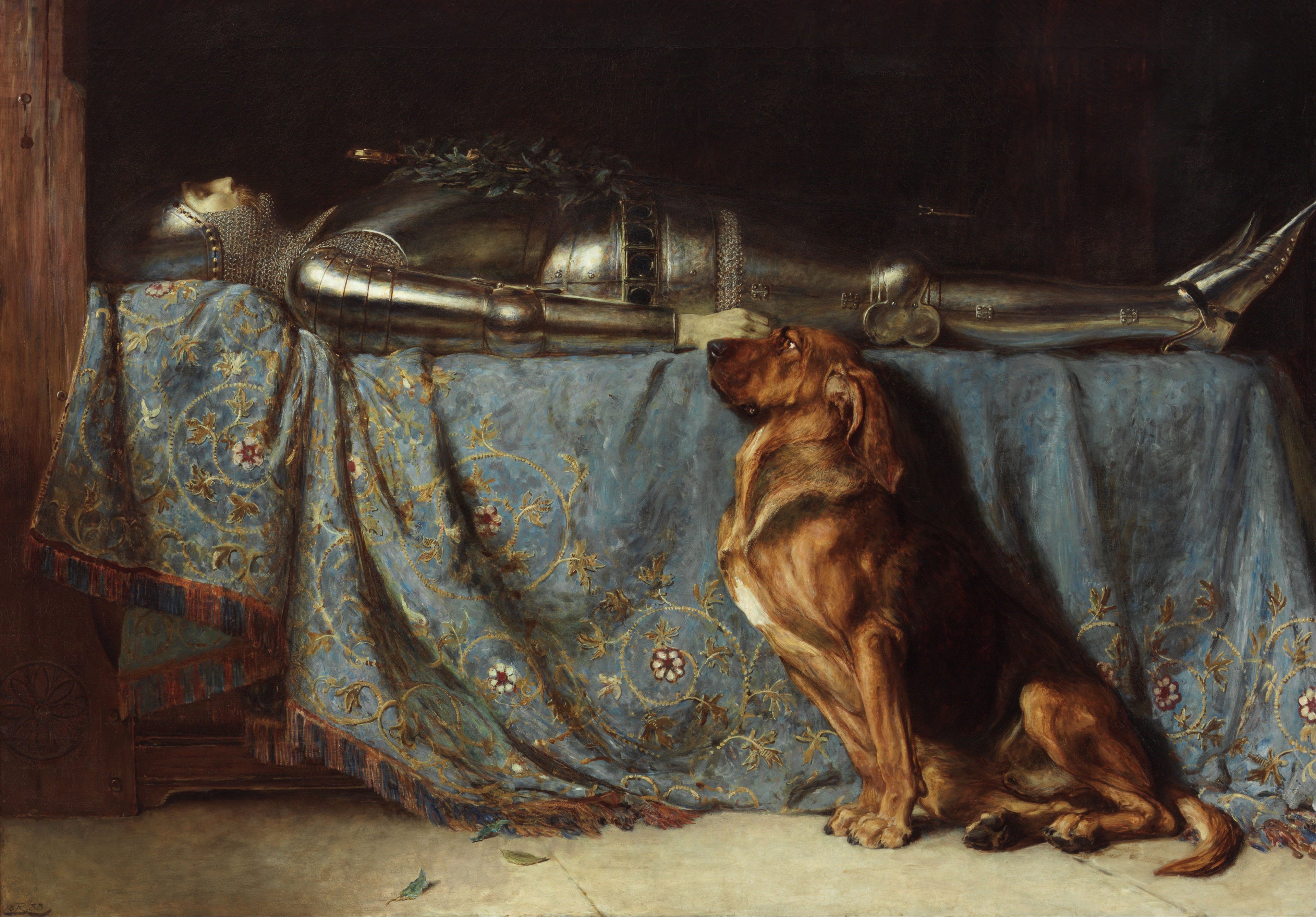 Requiescat - Briton Rivière