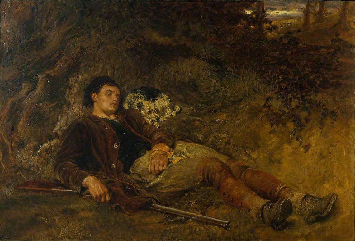 Compagnons dans l'infortune - Briton Rivière