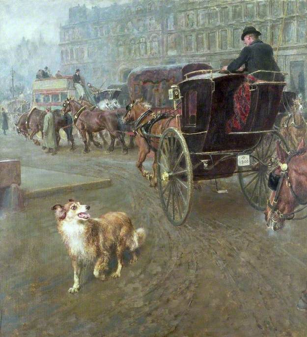 Perdu ou égaré - Briton Rivière