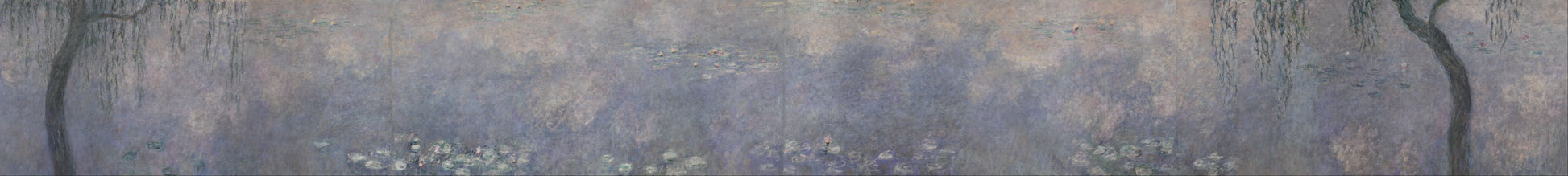 Nymphéerne: De to piletræer - Claude Monet