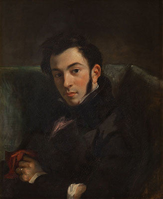 Reproduction du tableau « Portrait de Frédéric Villot - Eugène Delacroix » par Alpha Reproduction en peinture à l’huile