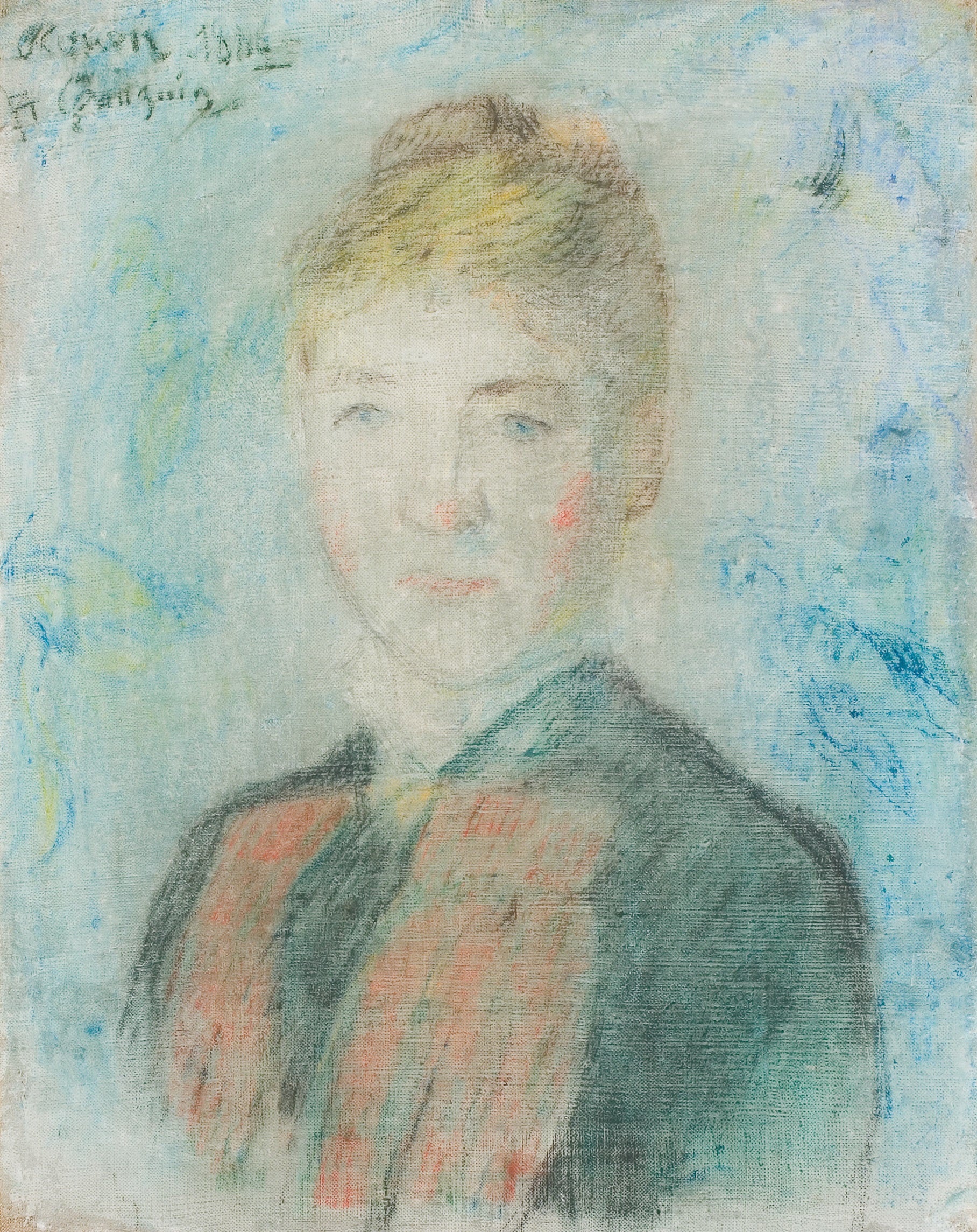 Reproduction du tableau « Portrait de Sophie Margrethe Manthey - Paul Gauguin » par Alpha Reproduction en peinture à l’huile