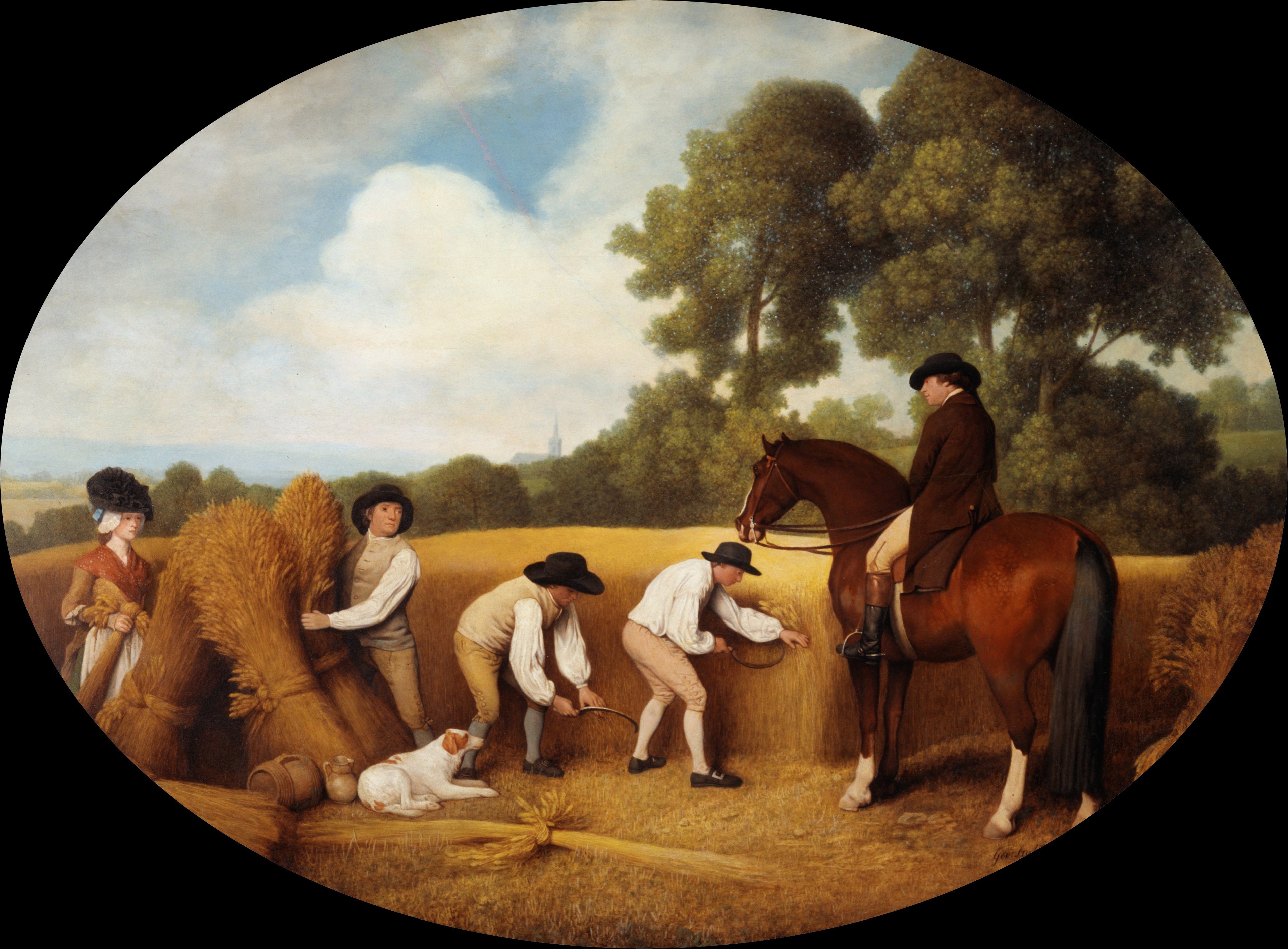 Moissonneuse - George Stubbs