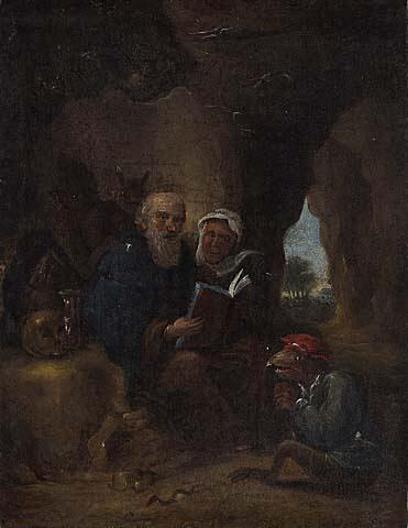 Fristelsen af Sankt Anton - Hieronymus Bosch