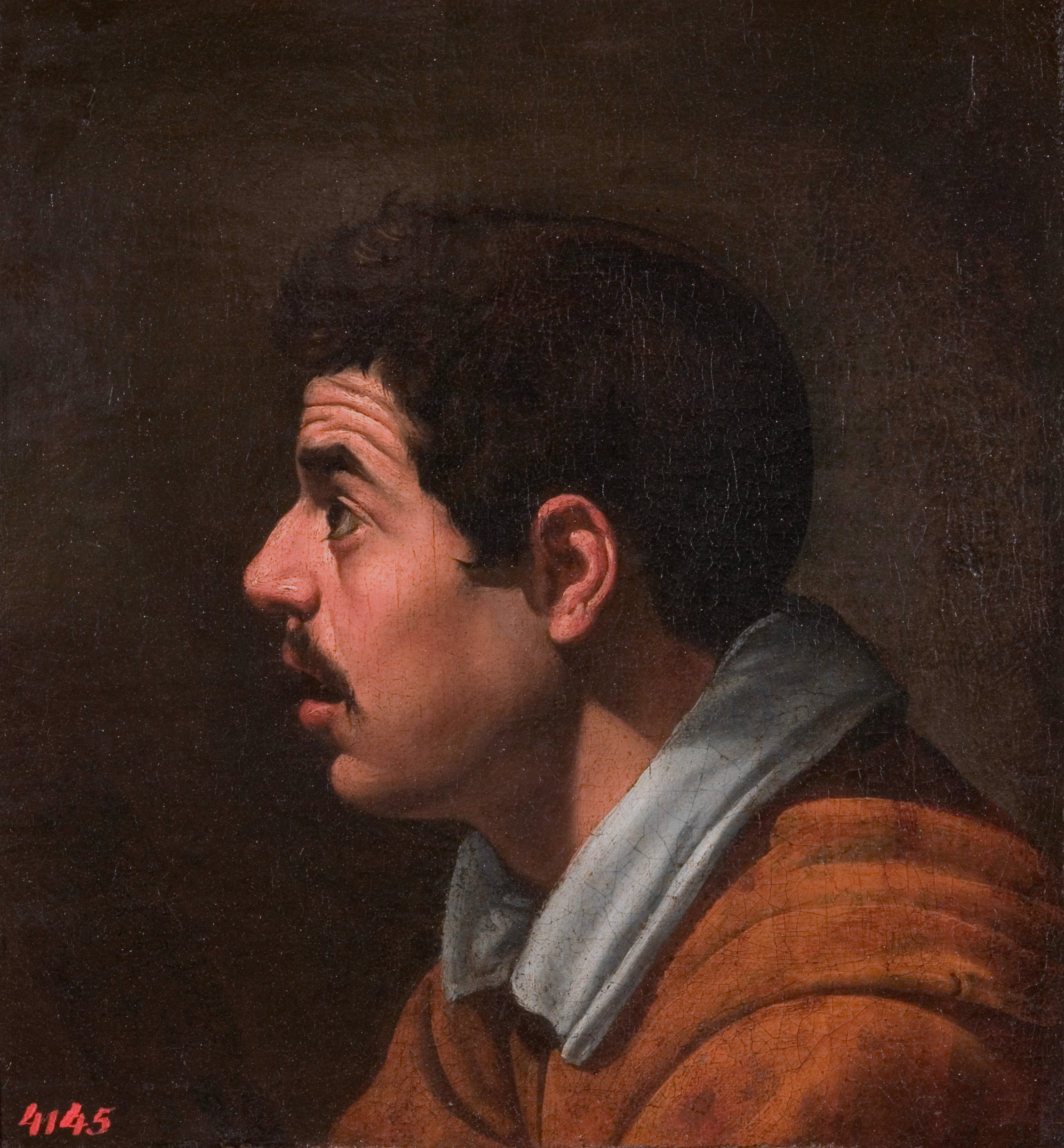 Tête d'homme jeune de profil - Diego Velázquez