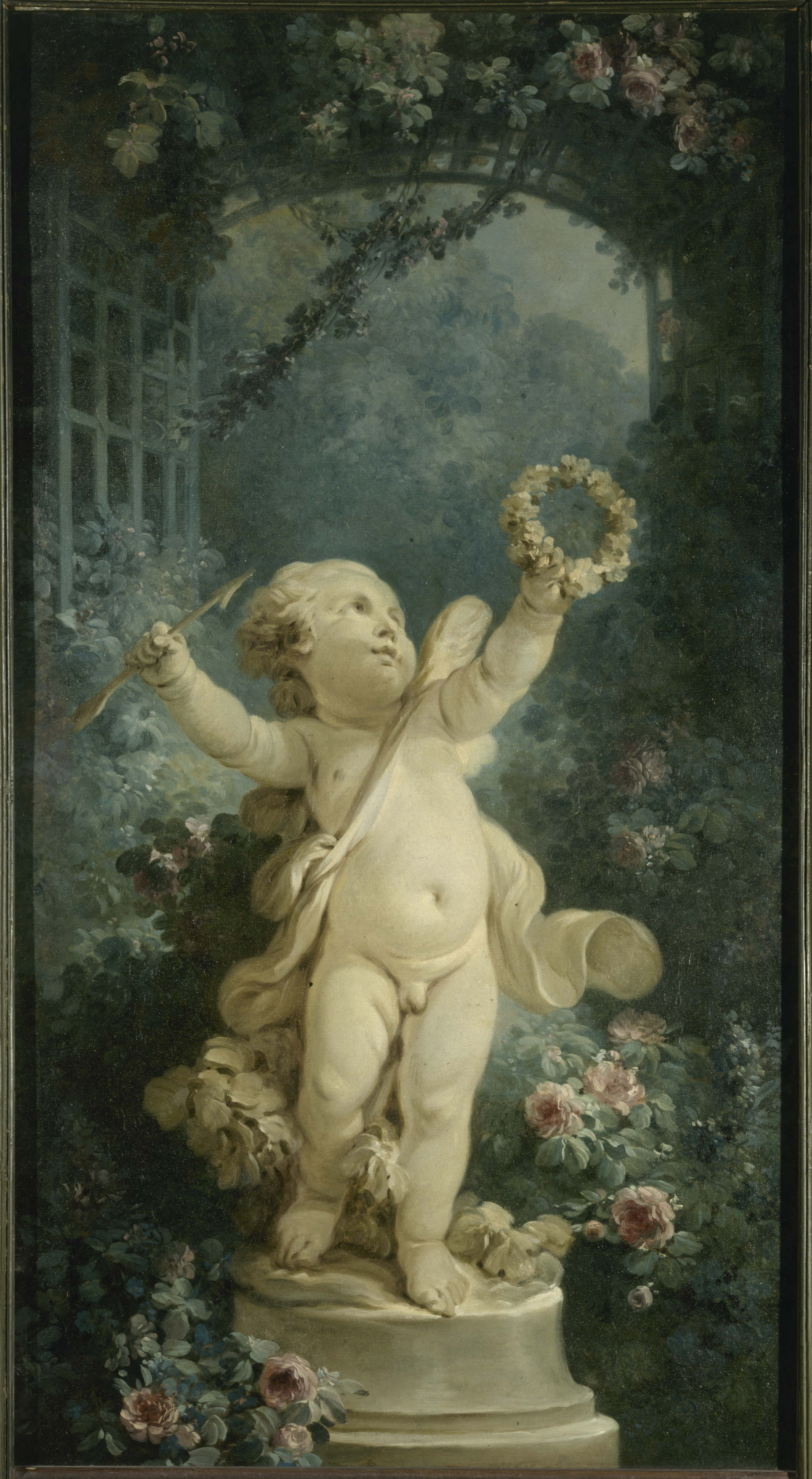 L'Amour triomphant - Jean-Honoré Fragonard
