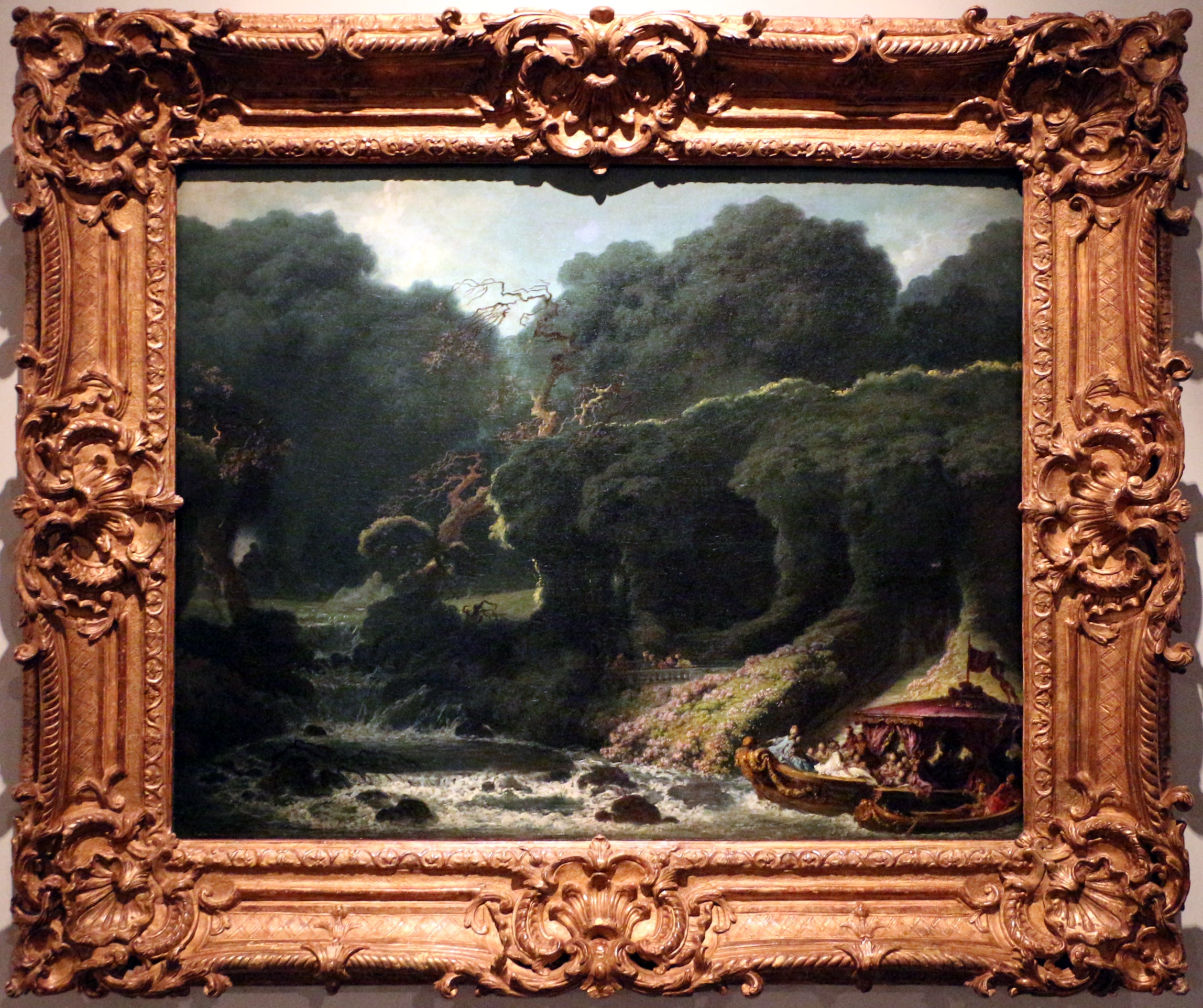 L'île de l'amour - Jean-Honoré Fragonard