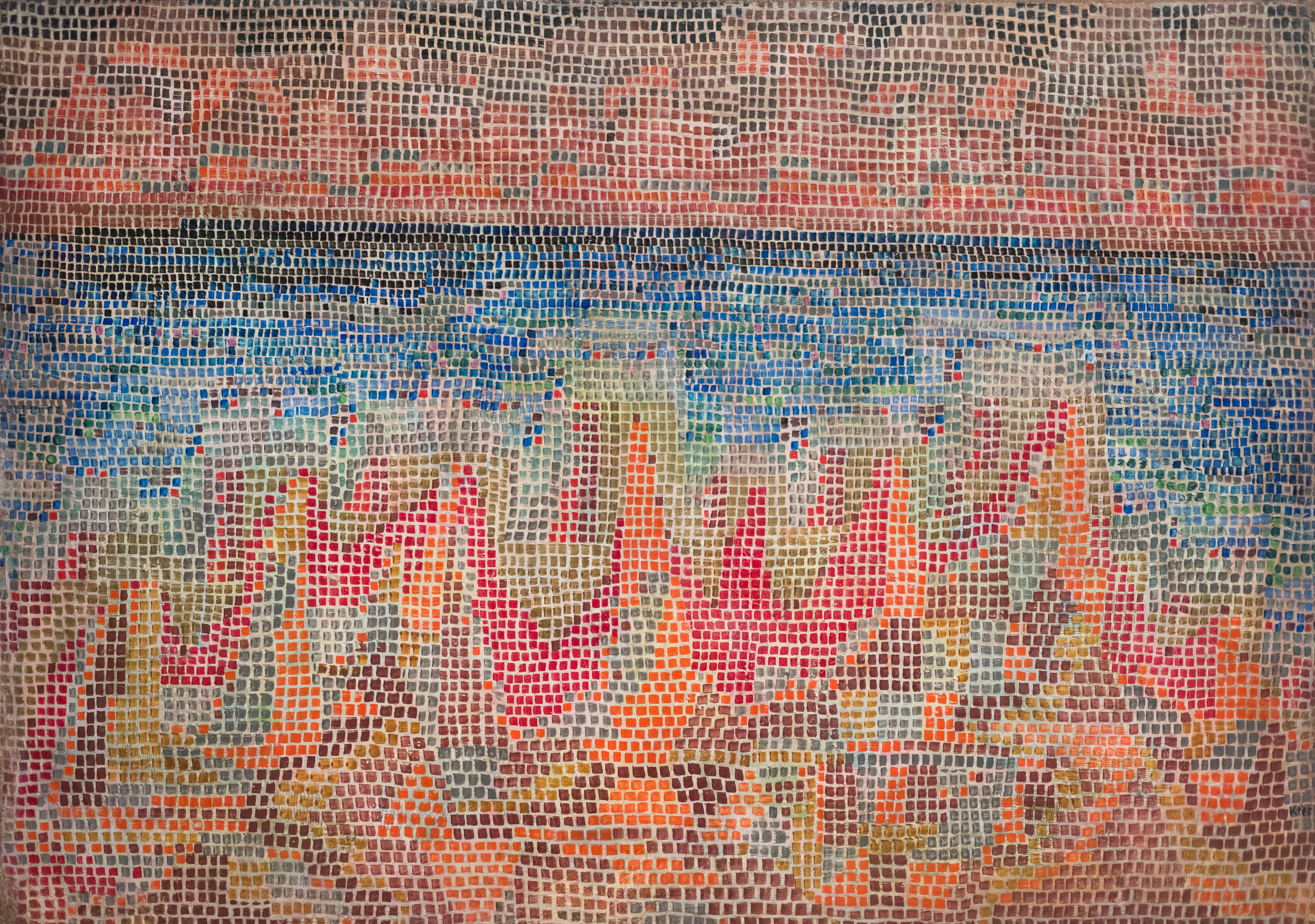 Klipper ved havet - Paul Klee