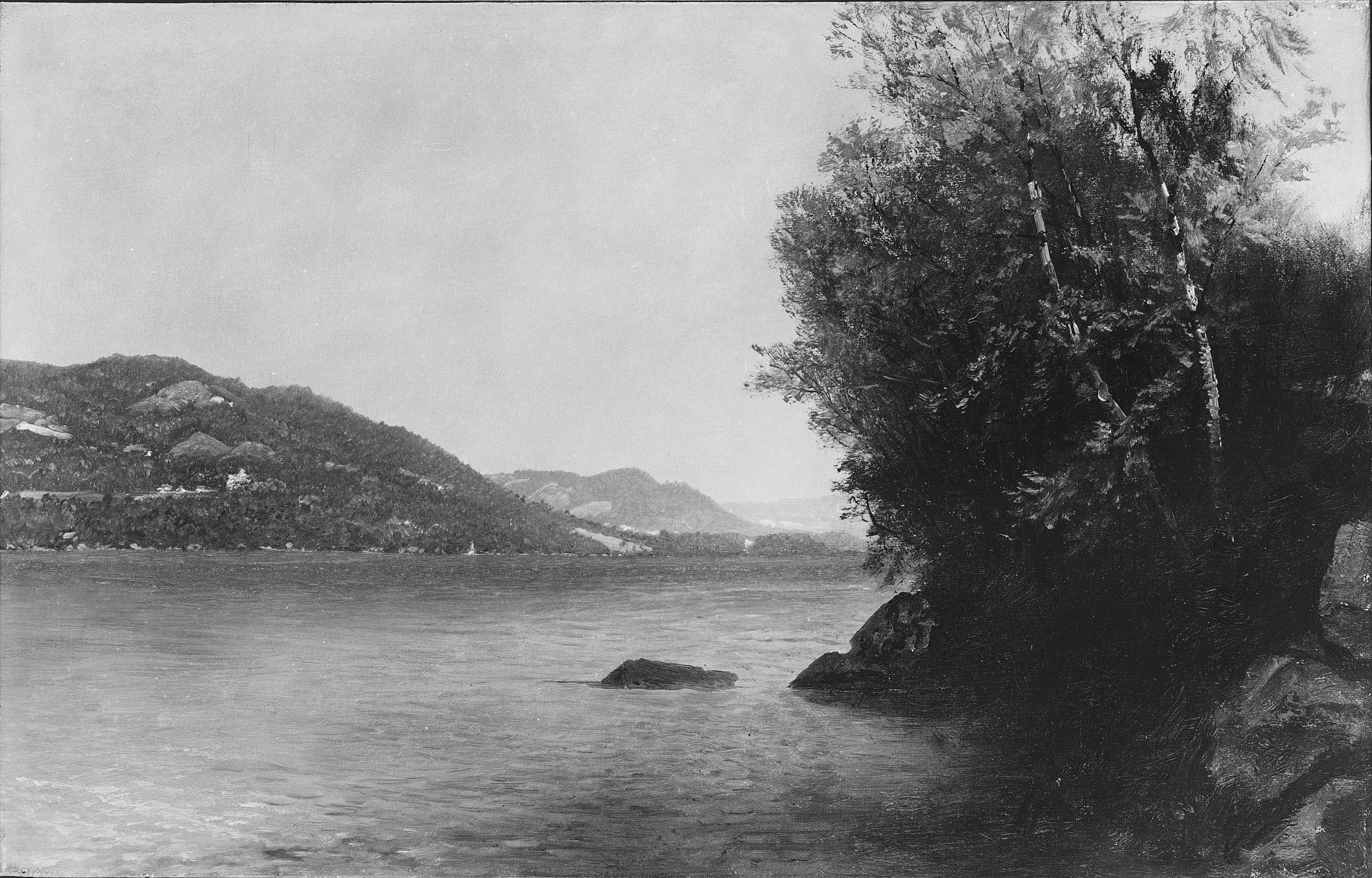 Lac George, un souvenir - John Frederick Kensett