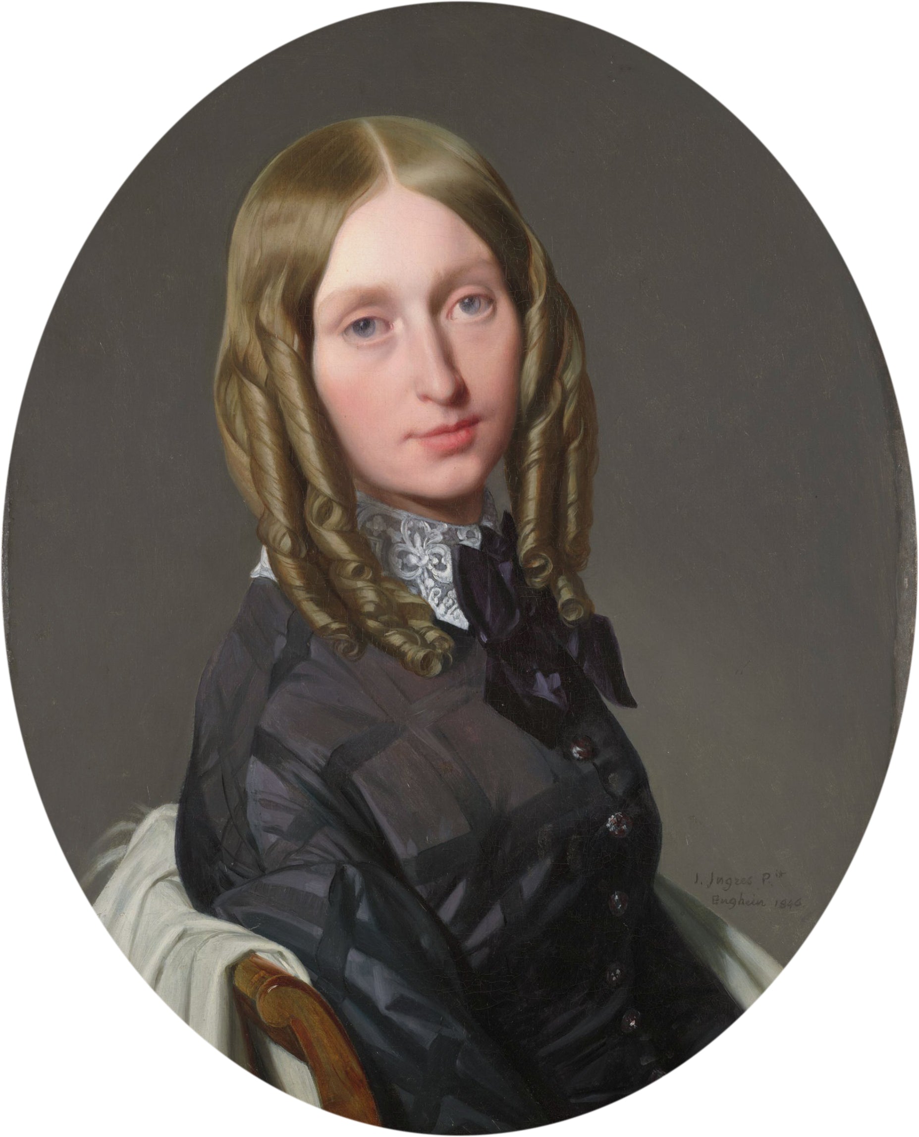 Portræt af Madame Frédéric de Reiset - Jean-Auguste-Dominique Ingres