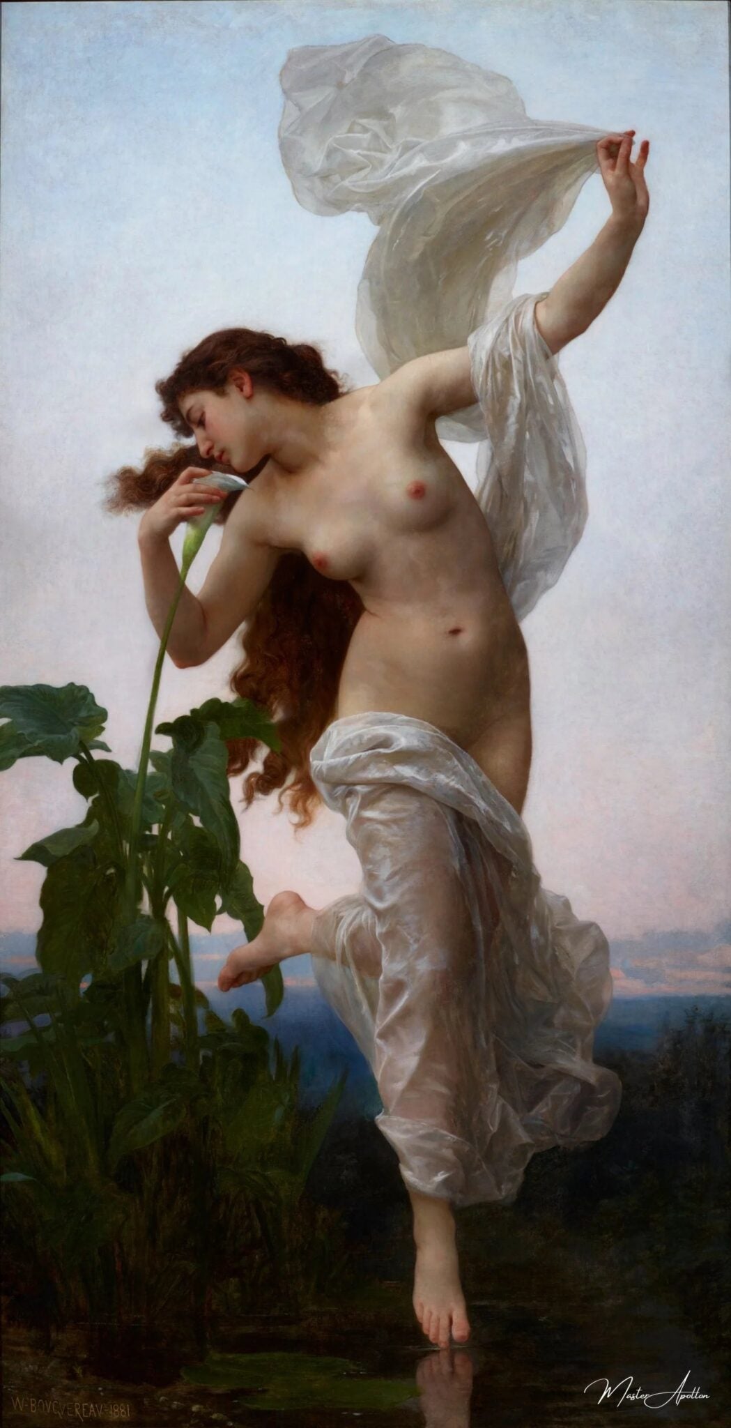Morgenen - Bouguereau