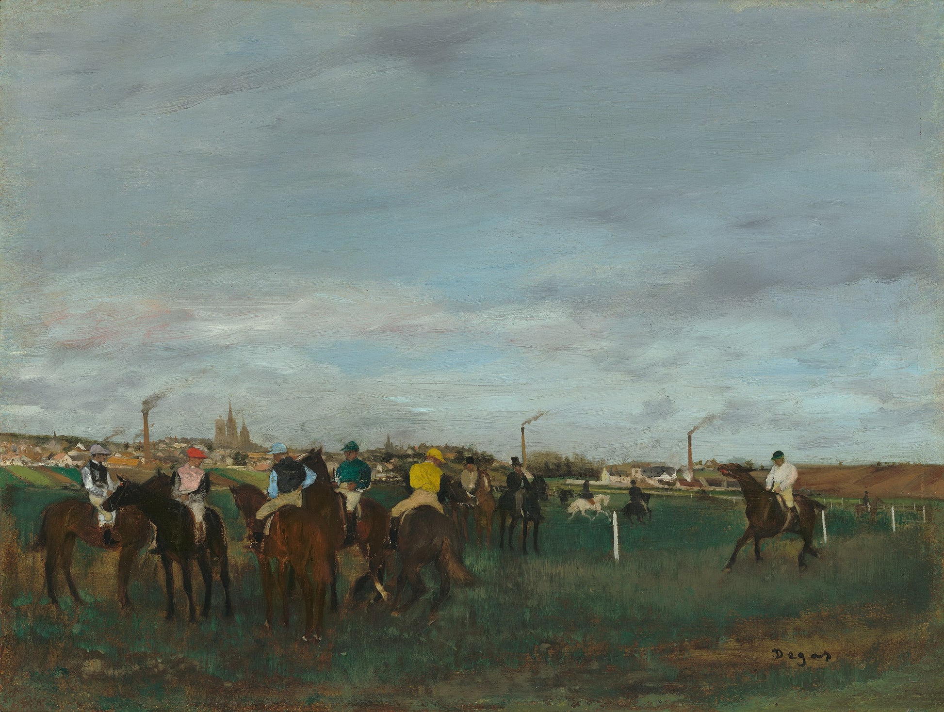 Løb - Edgar Degas
