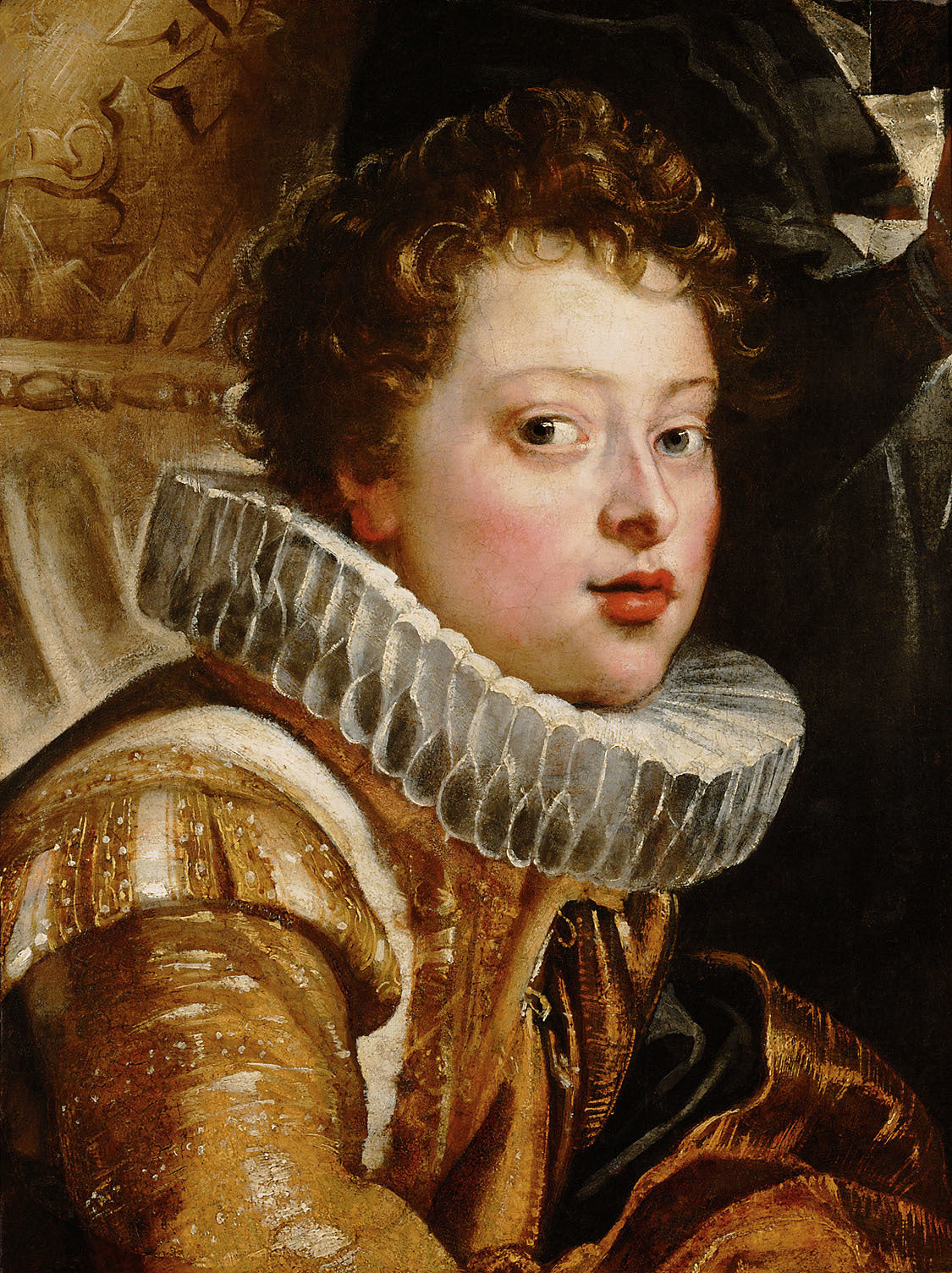 Buste af prins Francesco Gonzaga (fragment) - Peter Paul Rubens