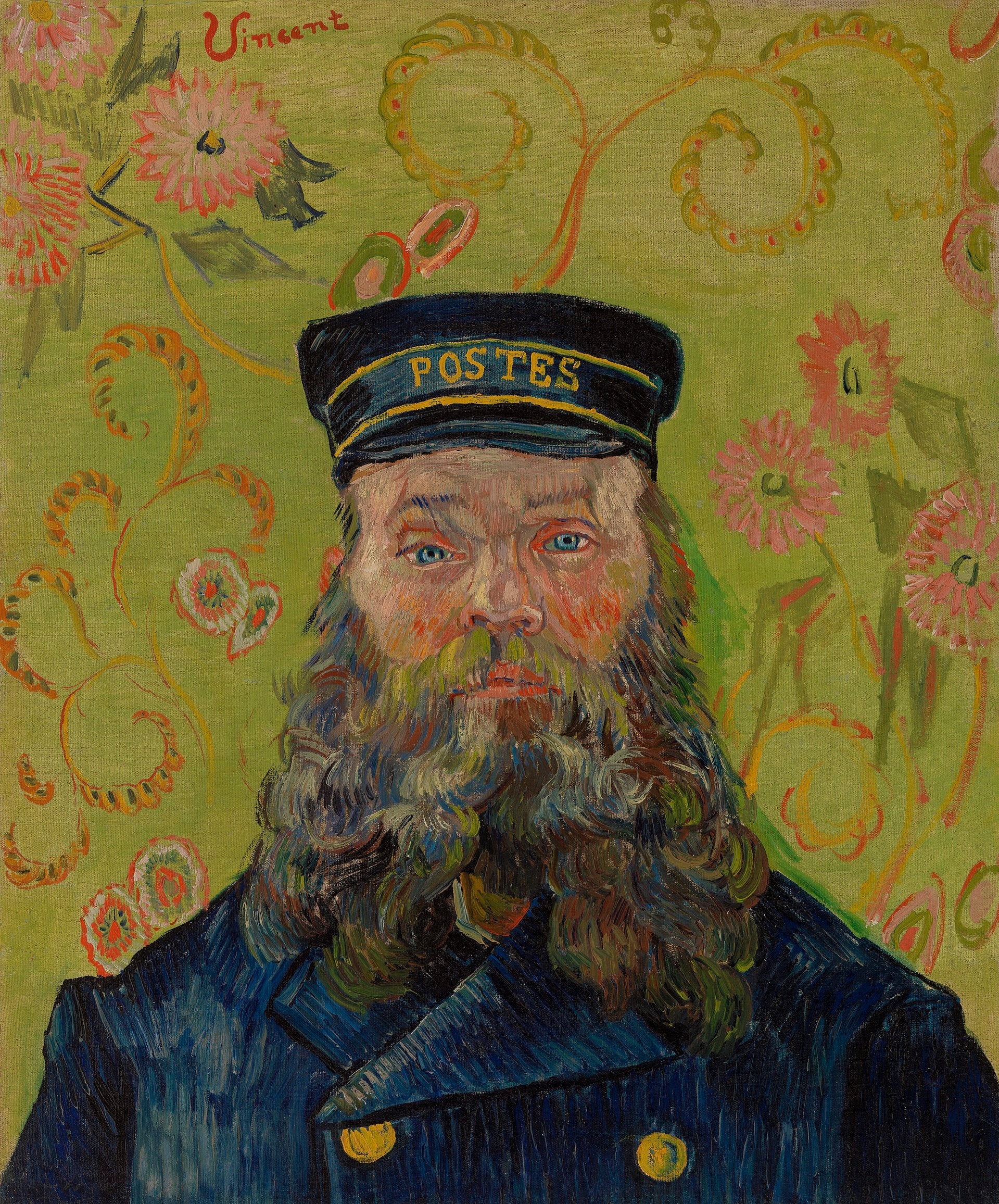 Portræt af Joseph Roulin - Vincent van Gogh