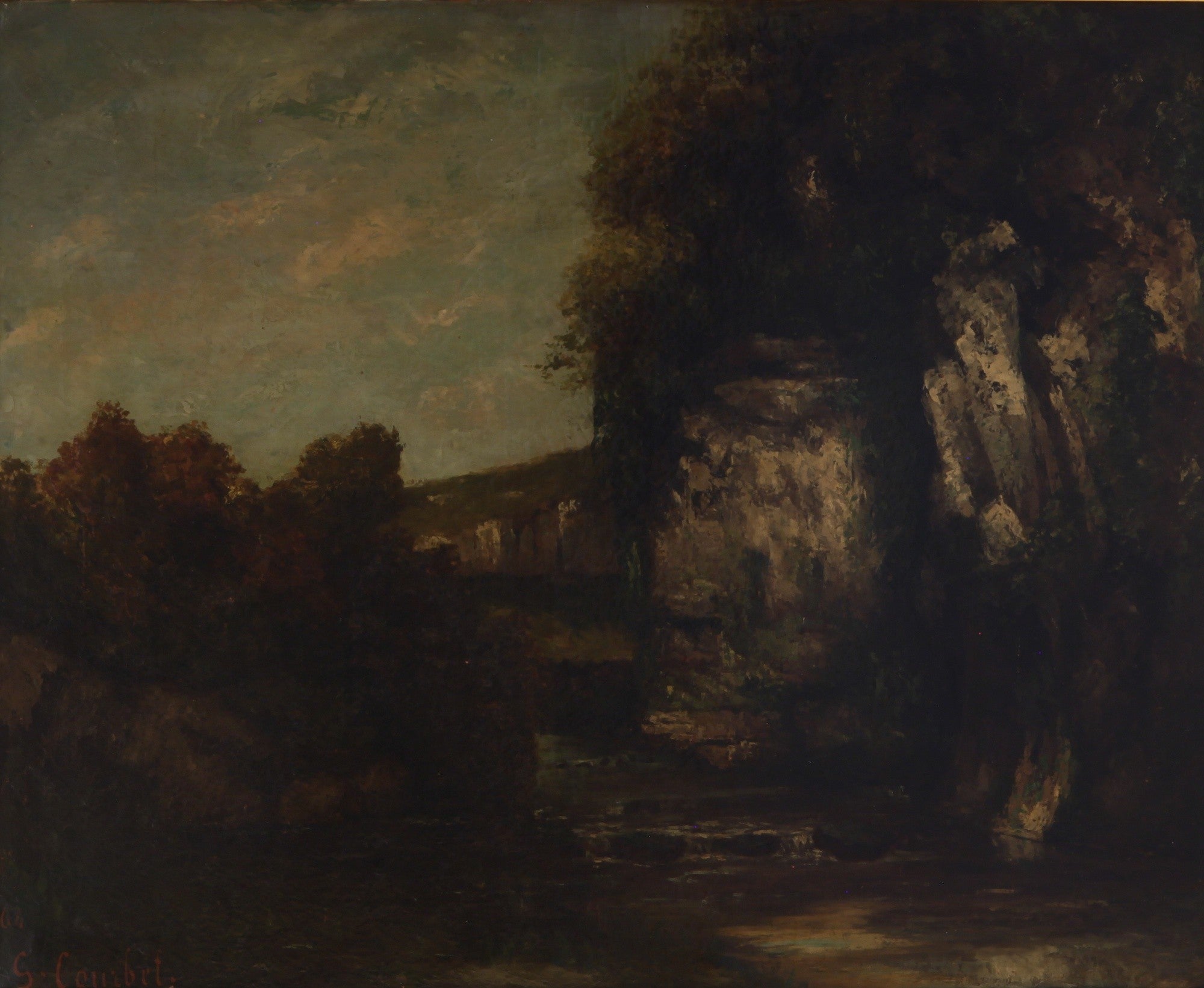 Rochers - Gustave Courbet