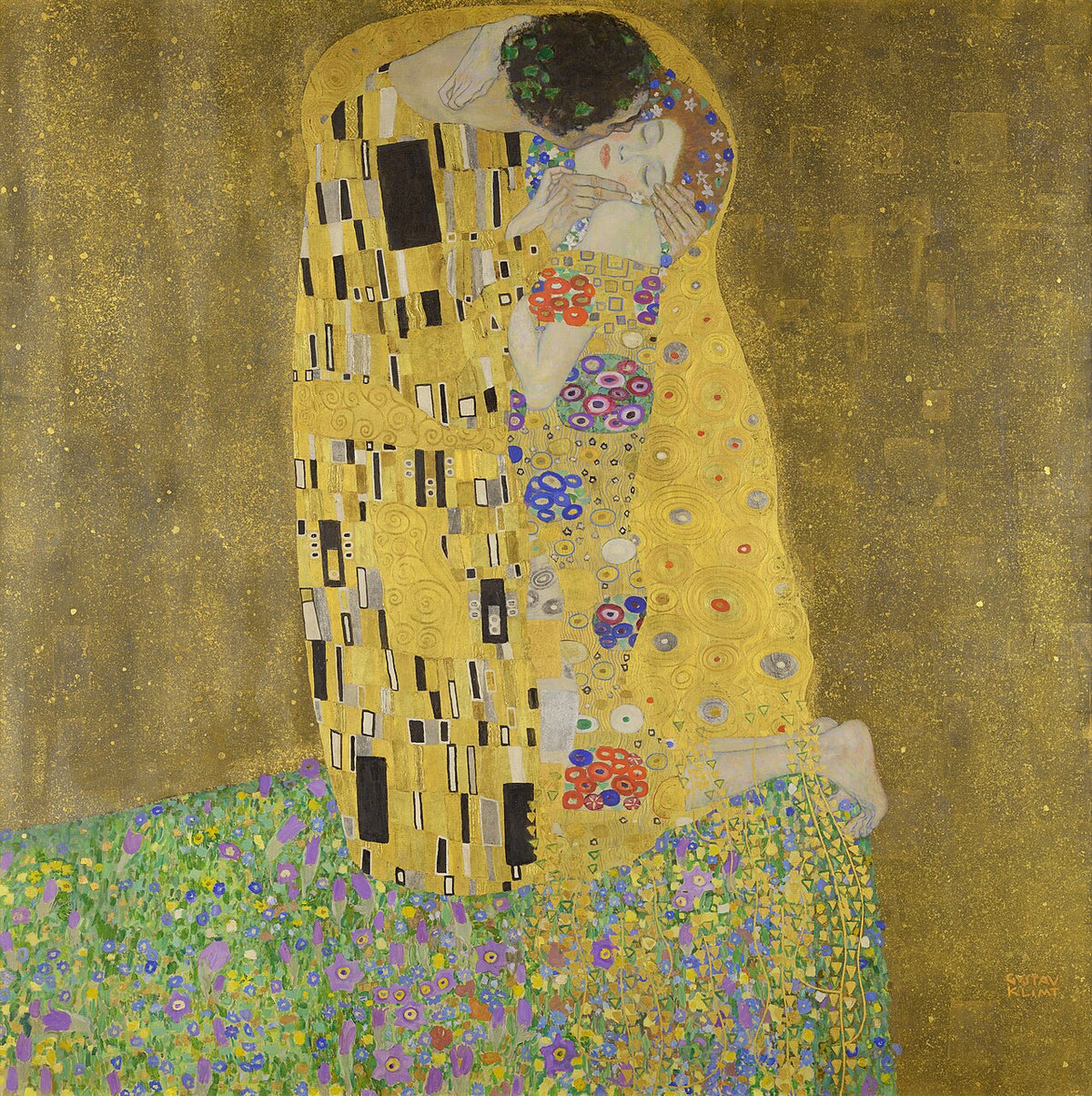 Le Baiser de Gustav Klimt, repère de l’Art nouveau