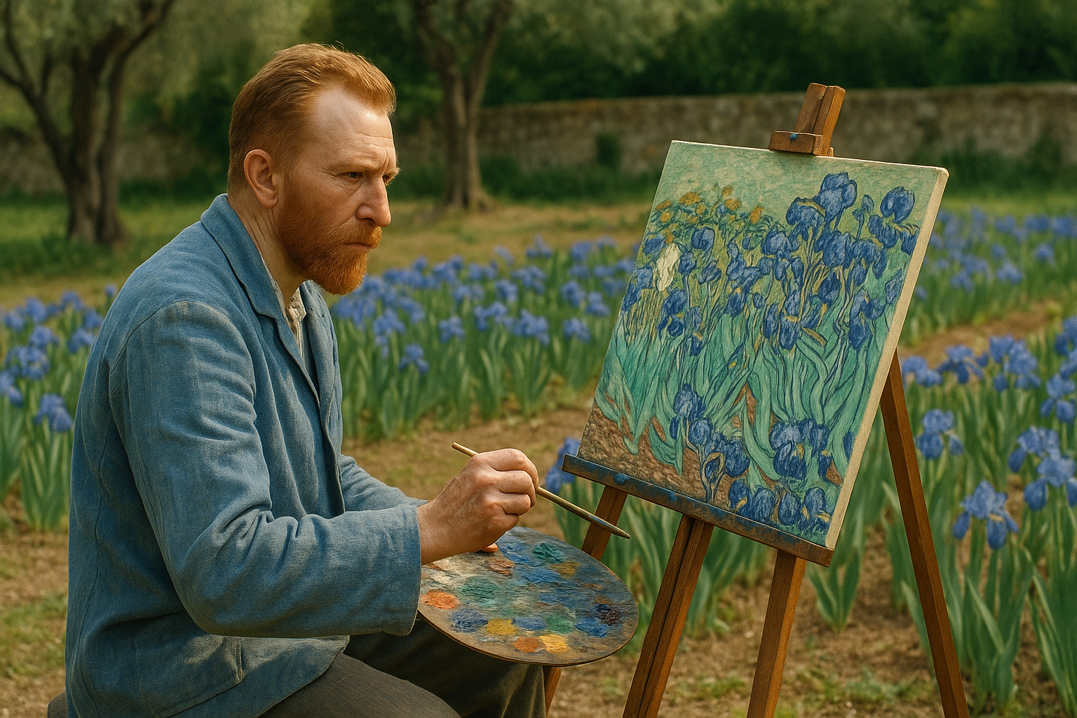 Irisens Hemmelighed: Hvad Van Gogh skjulte i sine blomster