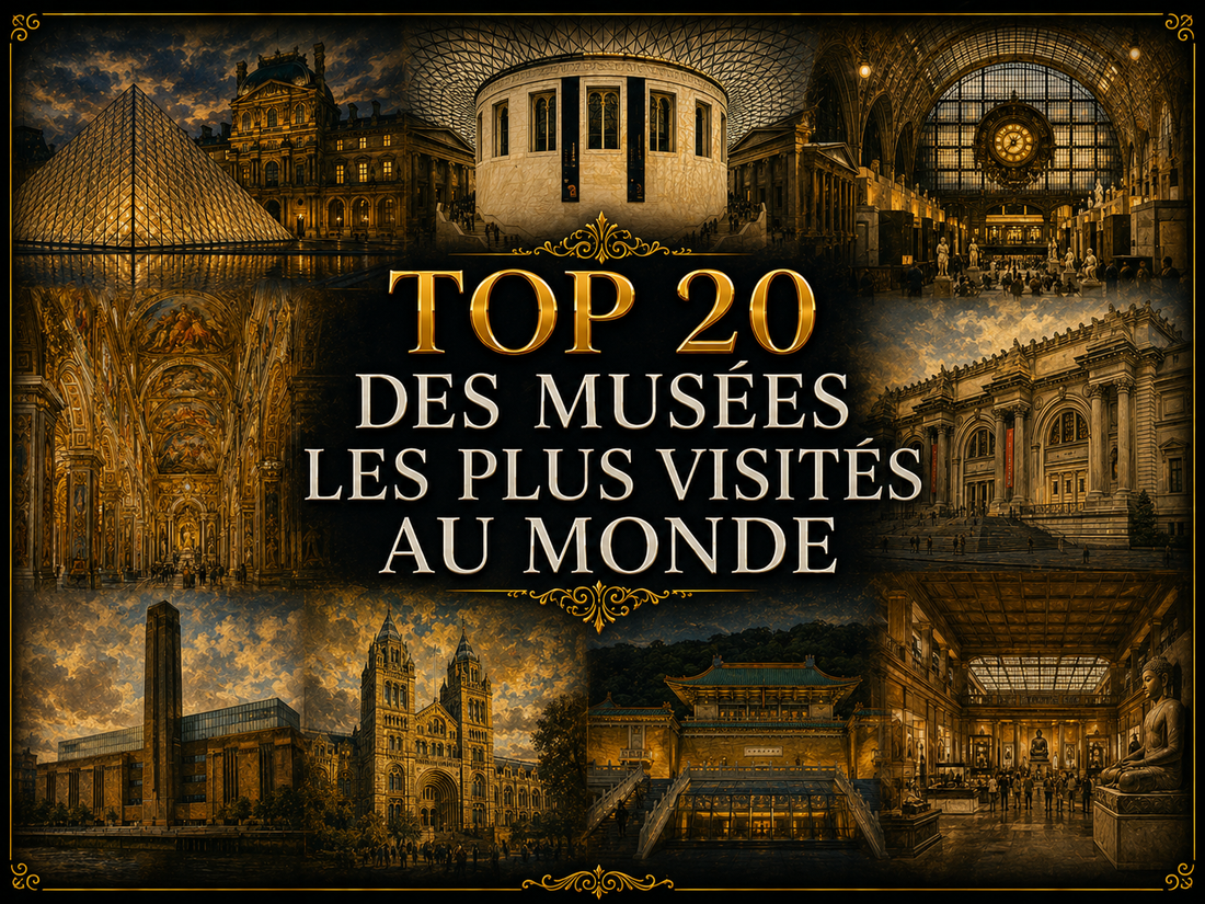 Top 20 musées les plus visités au monde