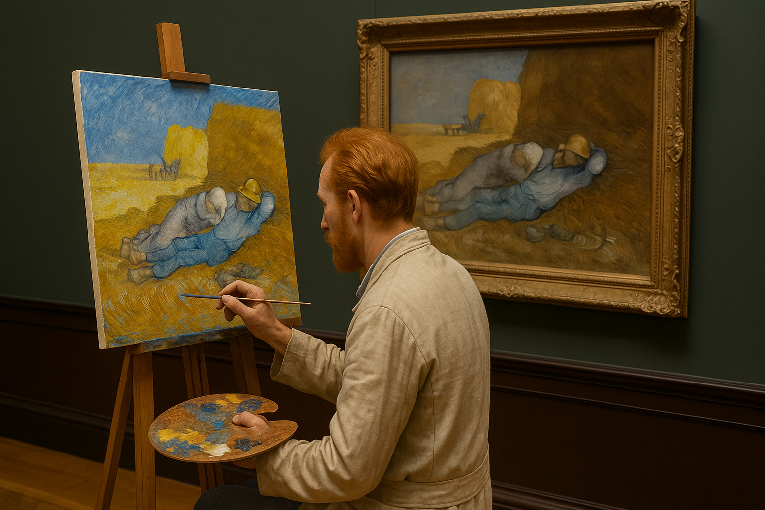 Van Gogh La Sieste: Når den rolige bonde bliver til et evigt kunstværk