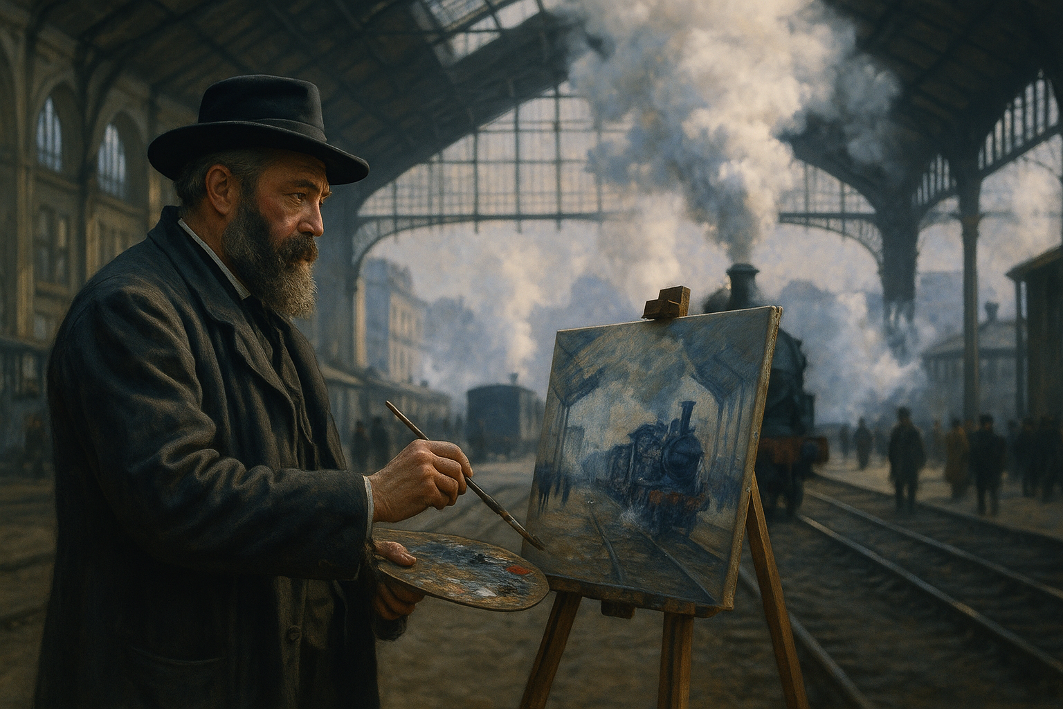 Gare Saint-Lazare: Hvor Monet malede moderniteten i røg