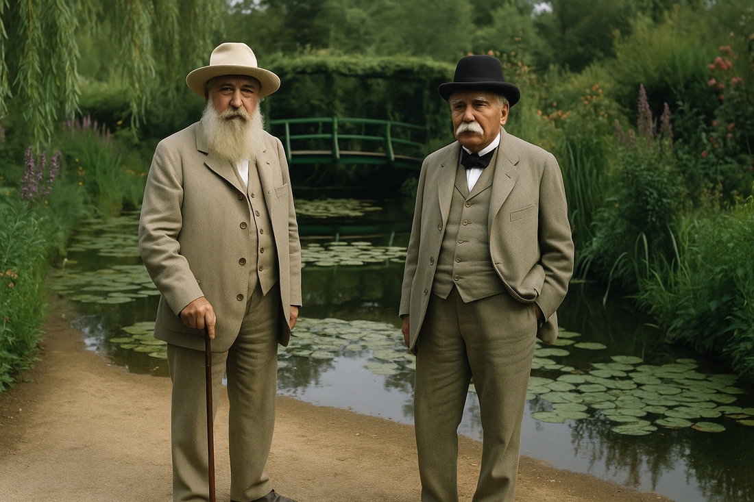 Monet et Clemenceau : Nymphéas avec panache