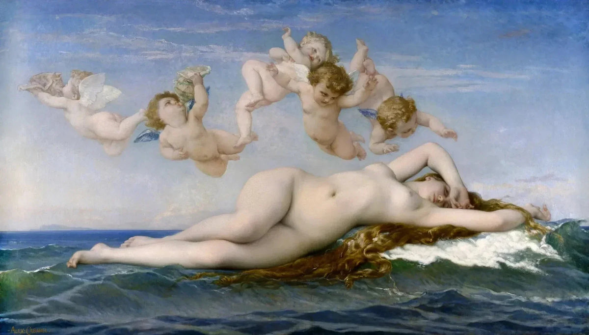 La Naissance de Vénus, peinture d’Alexandre Cabanel