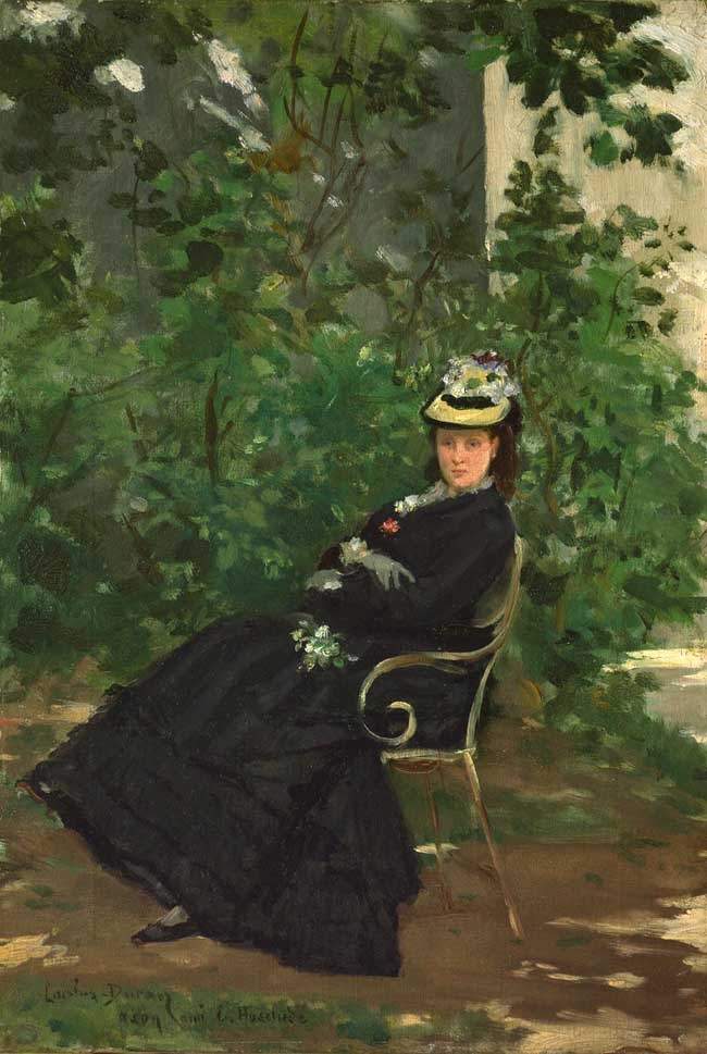Portrait d’Alice Hoschedé peint par Carolus-Duran