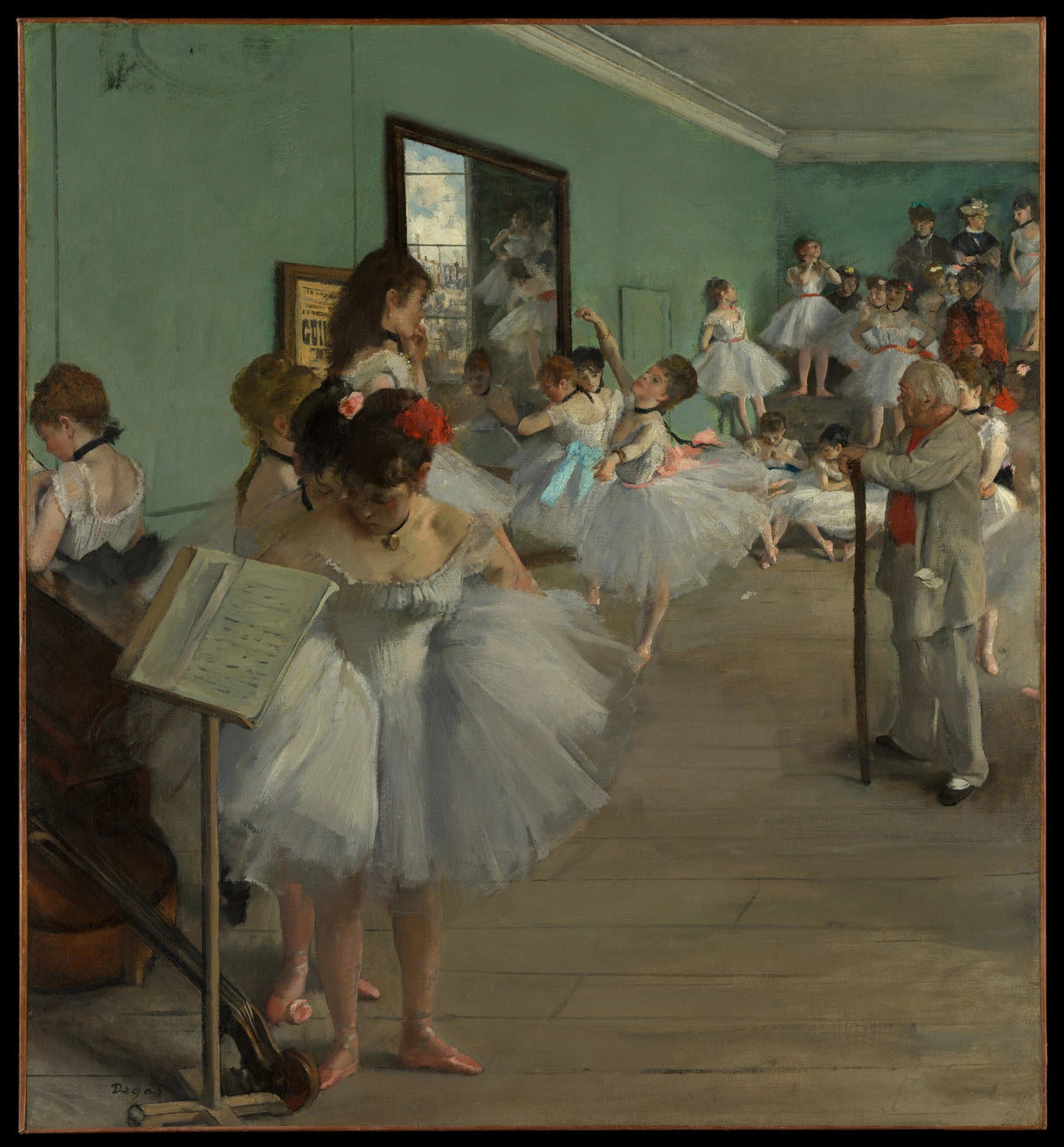 La Classe de danse — Edgar Degas