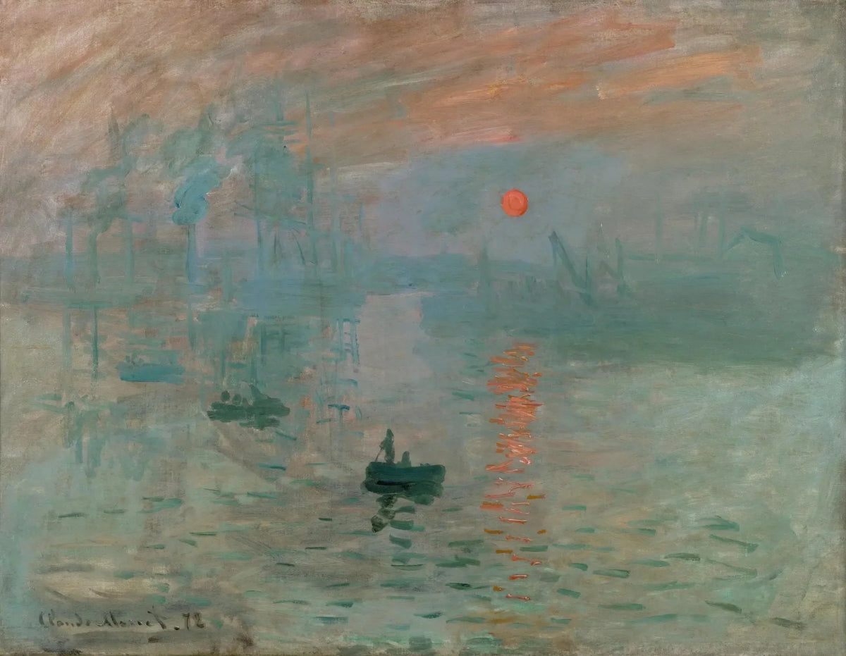 Impression, soleil levant, Claude Monet, 1872