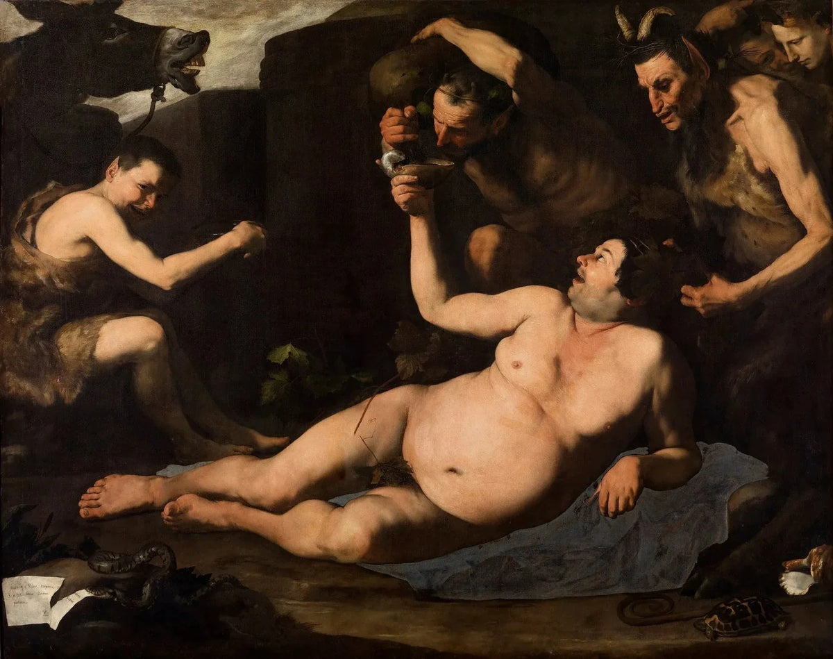 Silène ivre, peinture de José de Ribera