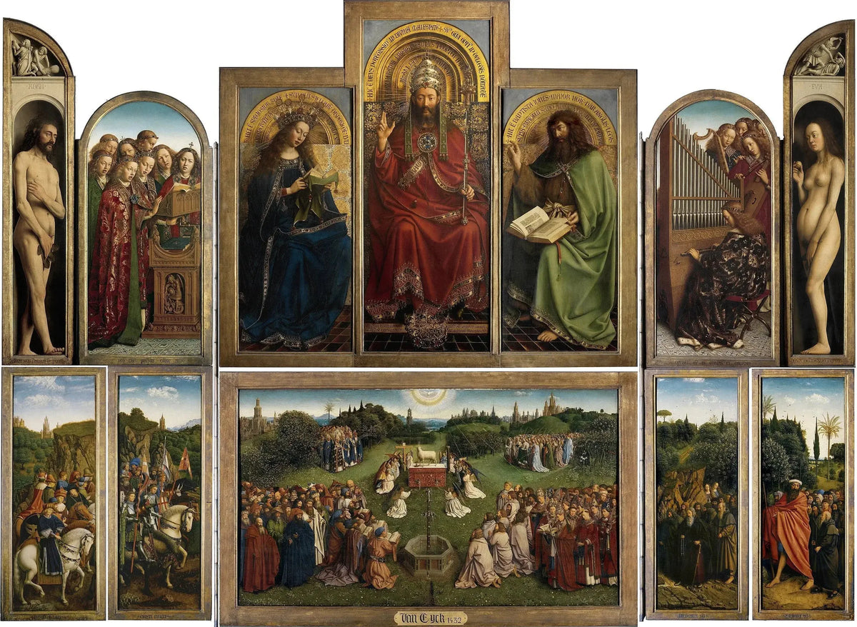 L’Agneau mystique, Hubert et Jan van Eyck