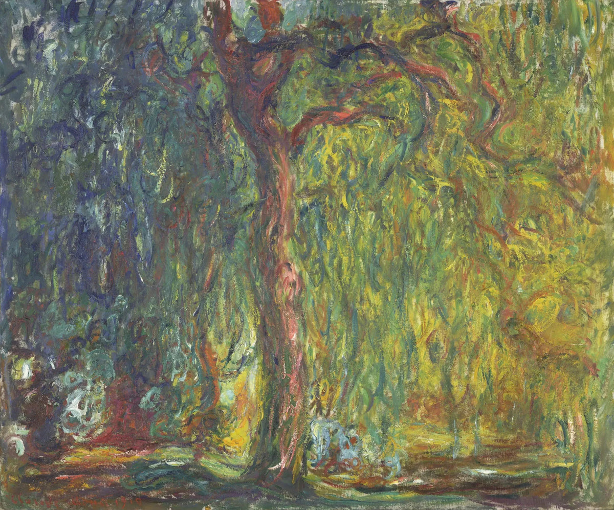 Les Saules pleureurs de Claude Monet, guerre, deuil et peinture