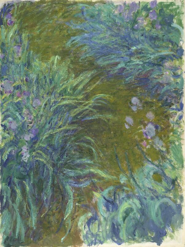 Les Iris de Claude Monet, vers 1914–1917, National Gallery de Londres