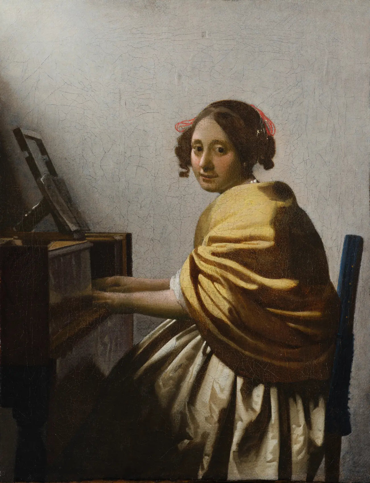 Jeune Femme assise au virginal de Johannes Vermeer, The Leiden Collection