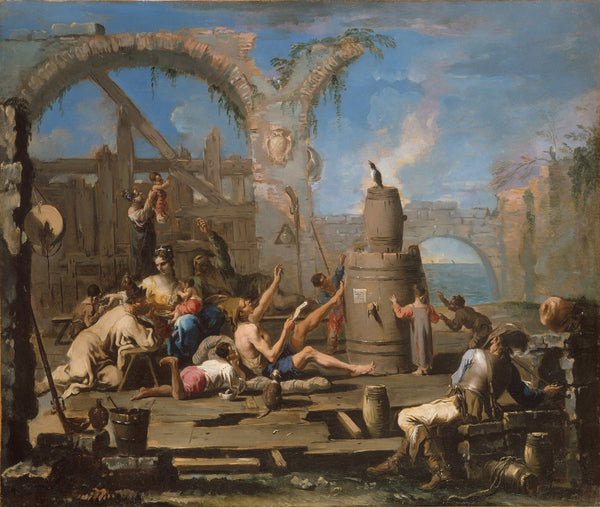 86- Alessandro Magnasco (1667–1749)