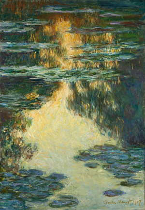 400 Berømte Malerier af Claude Monet