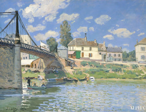 20 Berømte Malerier af Alfred Sisley
