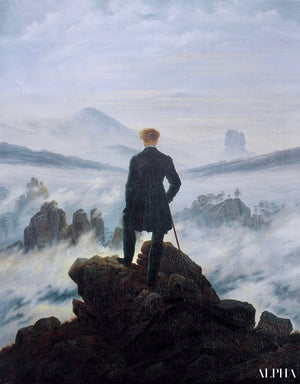 100 Berømte Malerier af Caspar David Friedrich