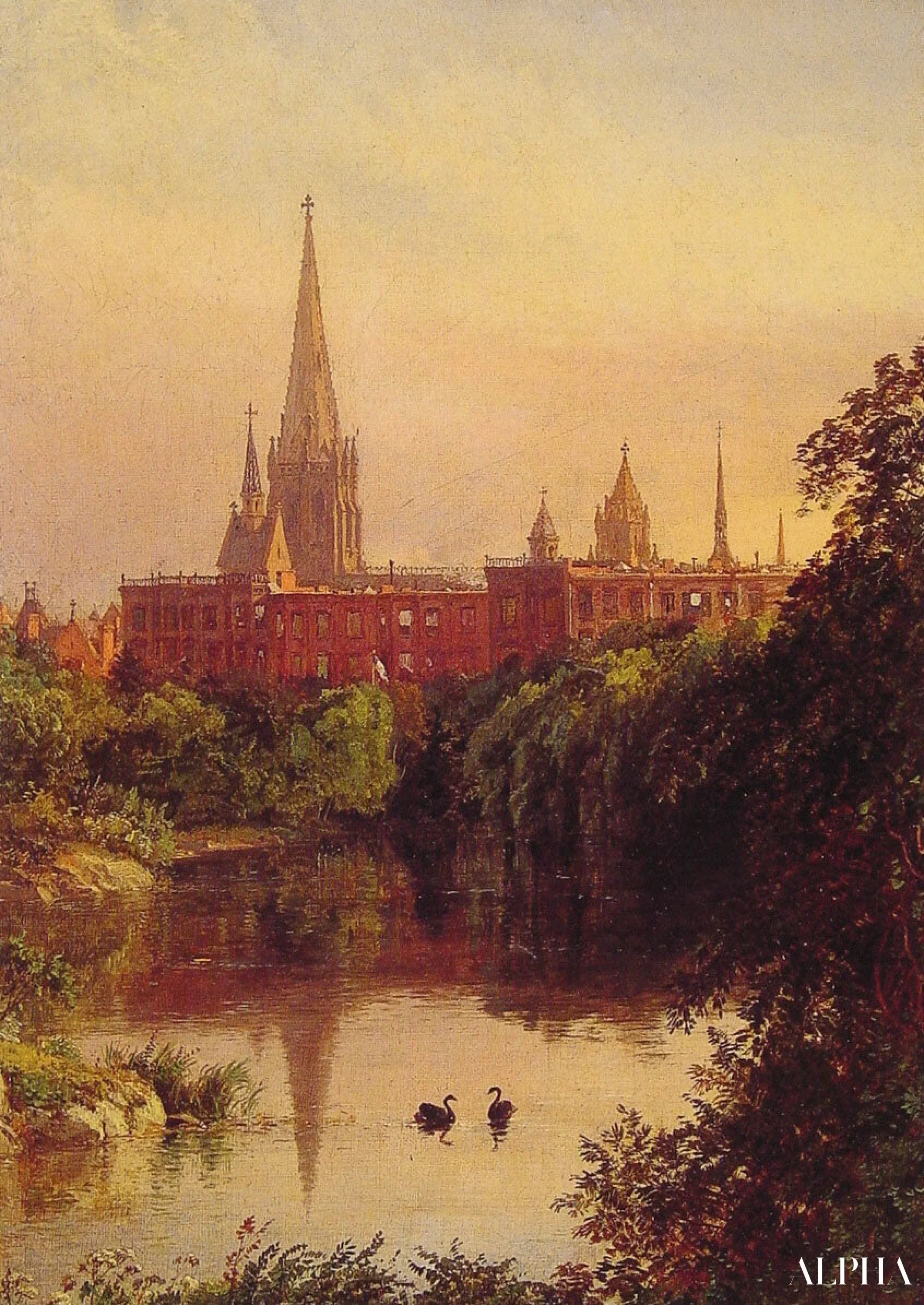 20 Berømte Malerier af Jasper Francis Cropsey