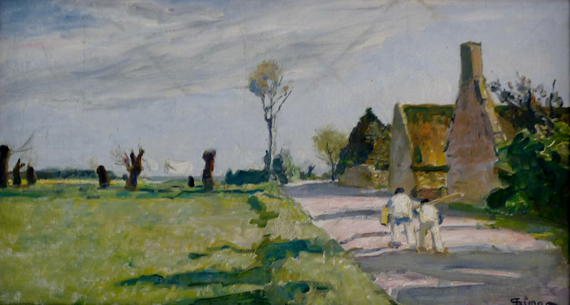 Dans la campagne bretonne - Lucien Simon