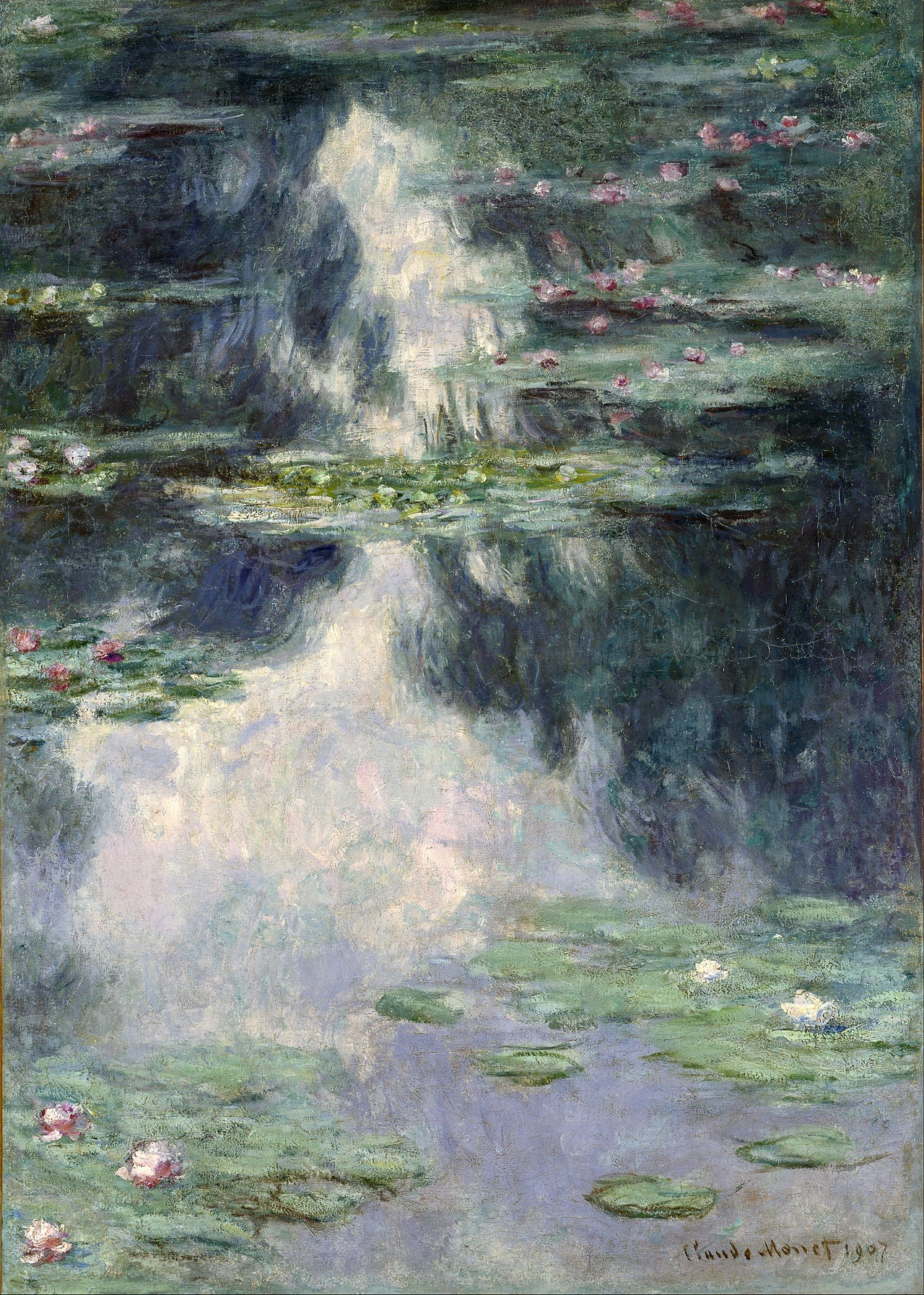 🌿 Nymfeøen – Claude Monet (1907)