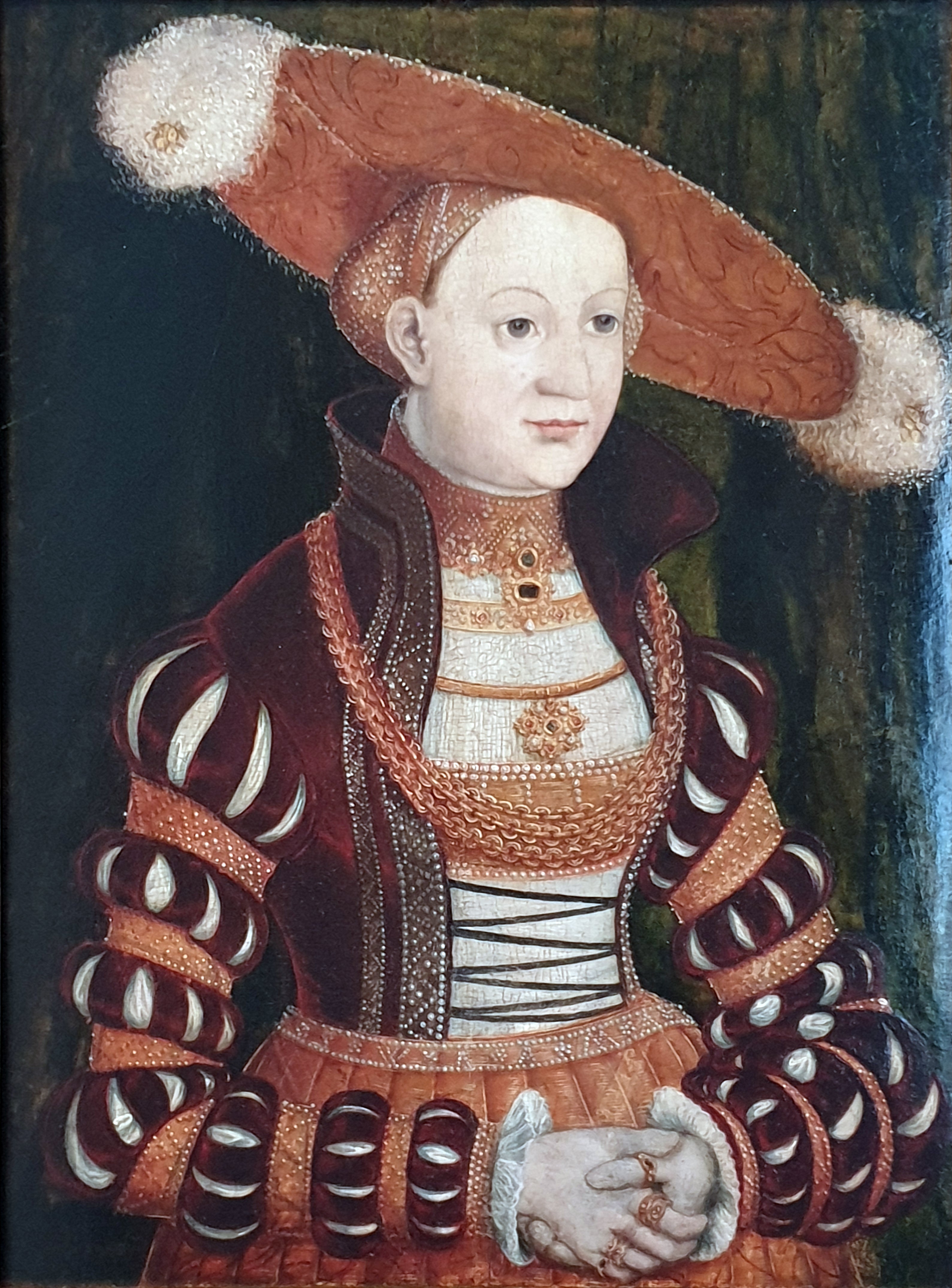 Princesse Magdalena de Brandebourg - Lucas Cranach the Elder - Alpha Reproduction