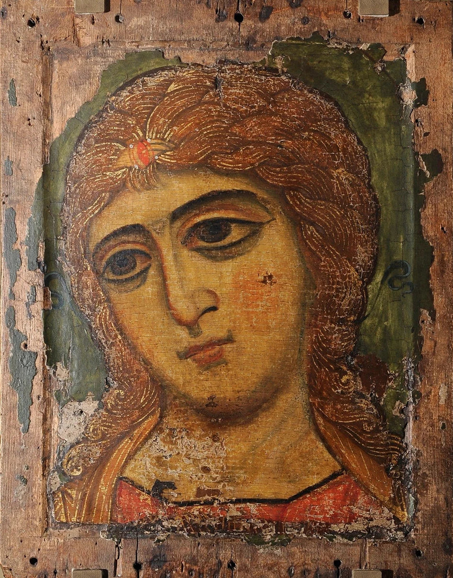 L'Ange aux cheveux d'or, peinture de Artiste anonyme